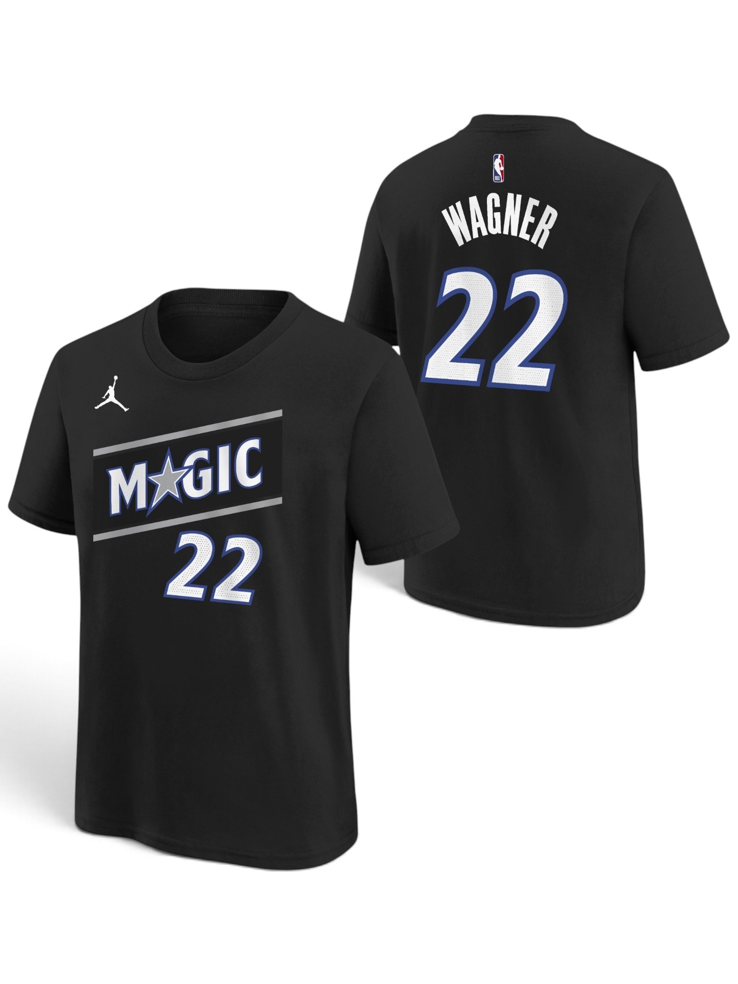 Franz Wagner #22 Orlando Magic Player NBA T-Shirt Schwarz (YOUTH)