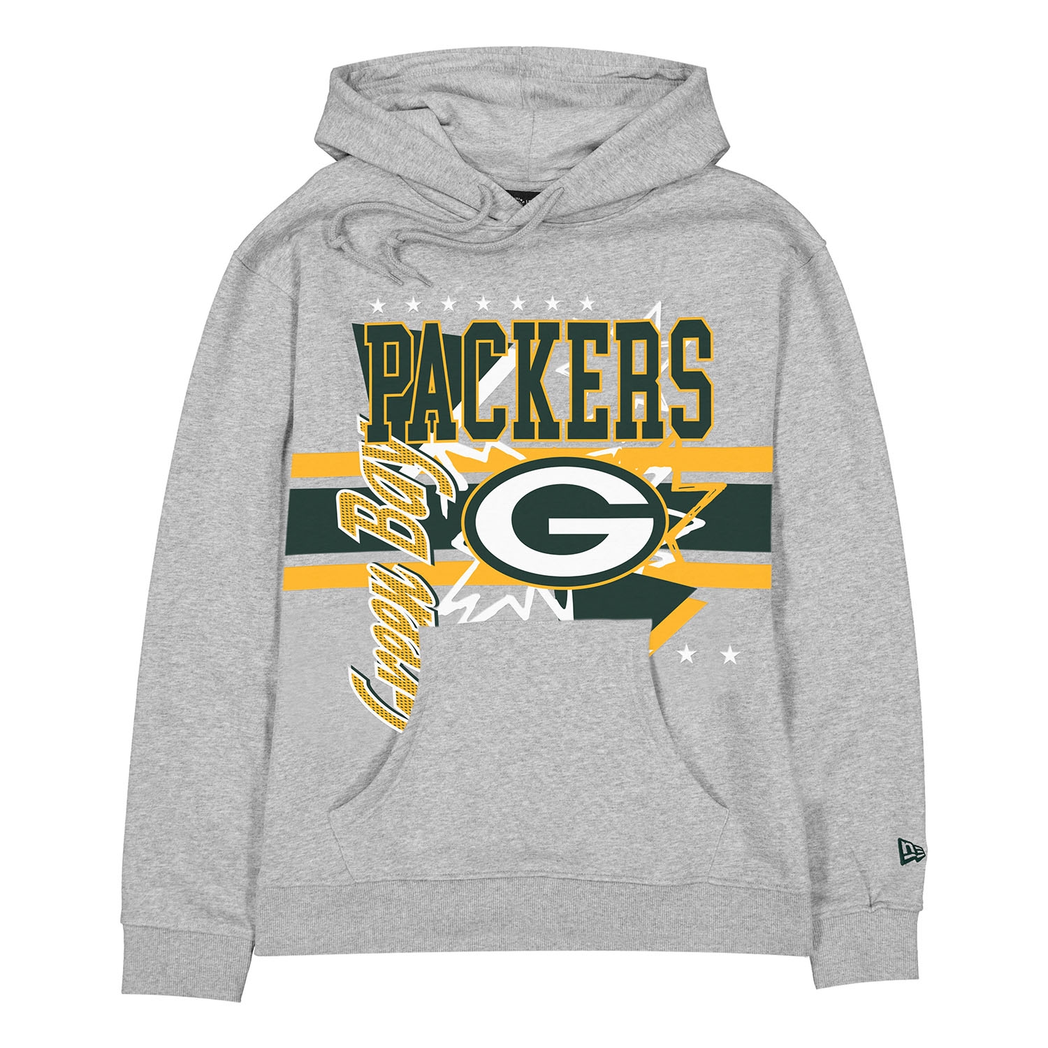 Green Bay Packers Sport Classics Oversized NFL Hoodie Grau