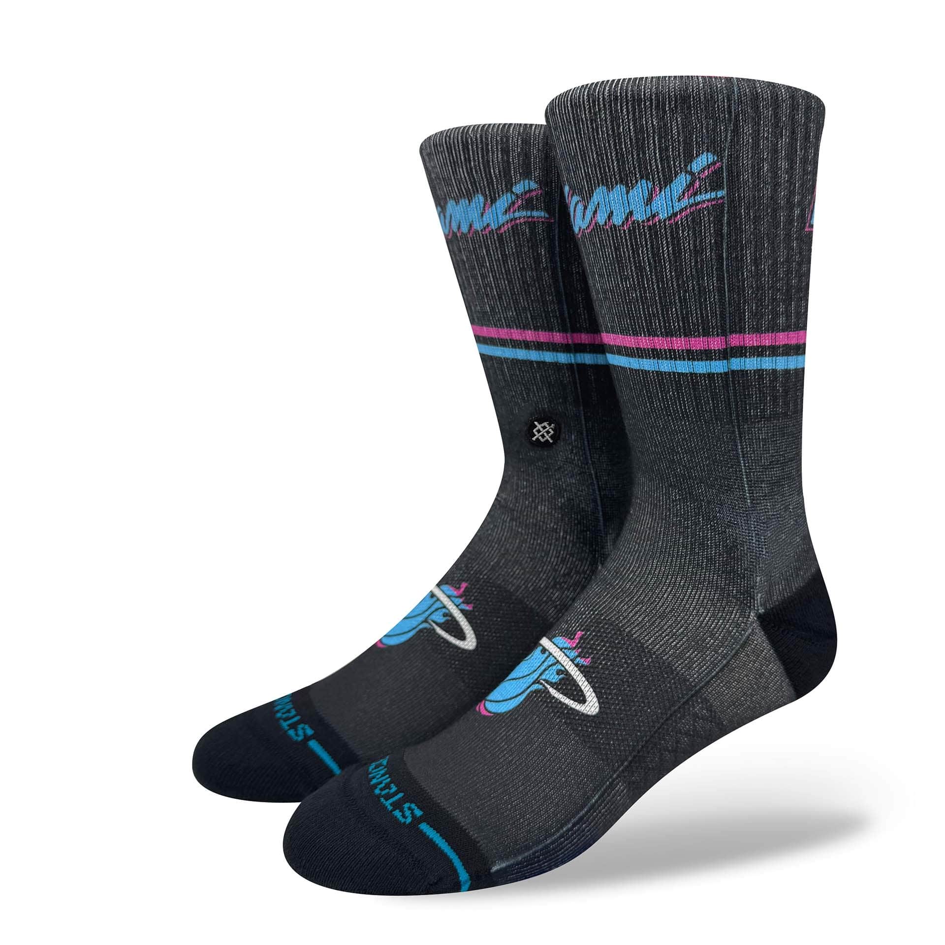Miami Heat 2025-26 NBA City Edition Crew Socken
