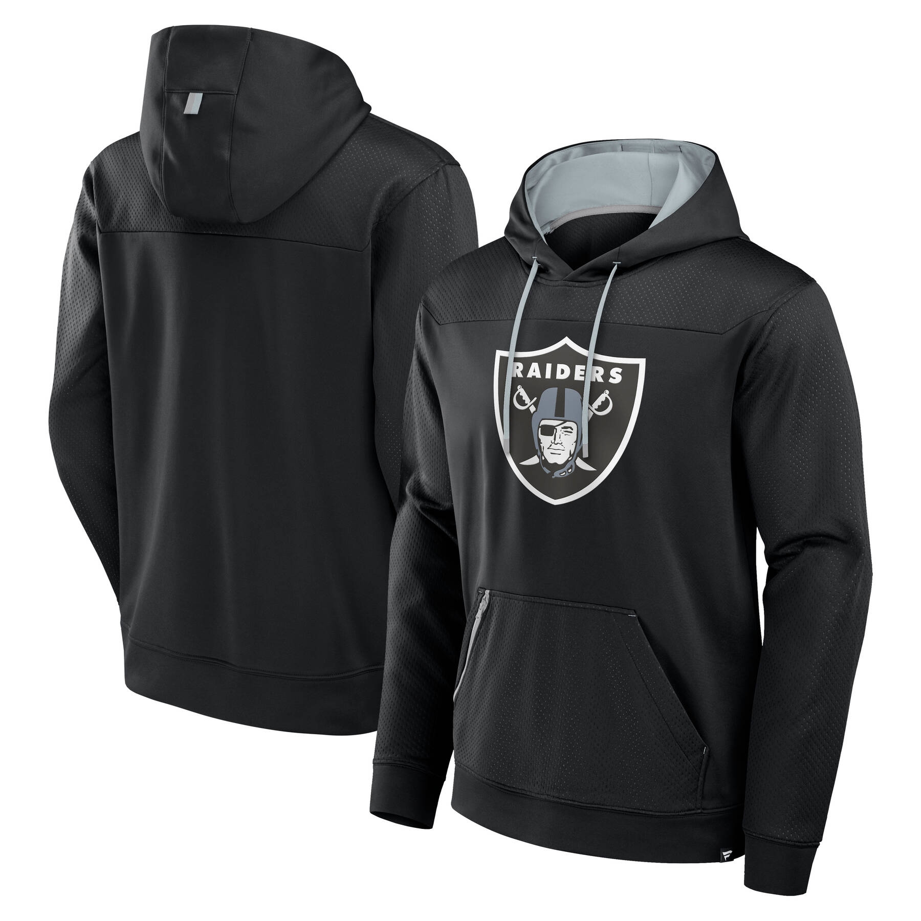 Las Vegas Raiders Defender Dot Faded NFL Hoodie Schwarz