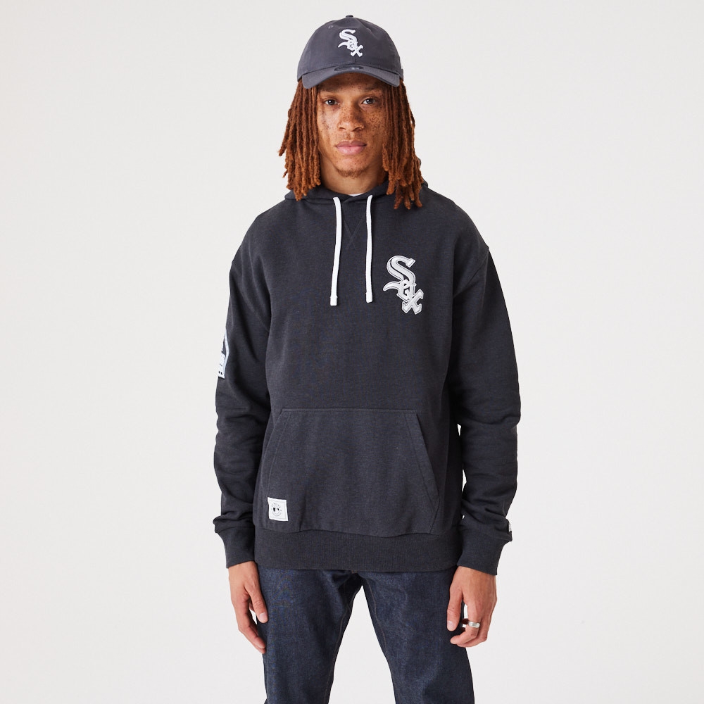 Chicago White Sox Heritage New Era MLB Hoodie Dunkelgrau