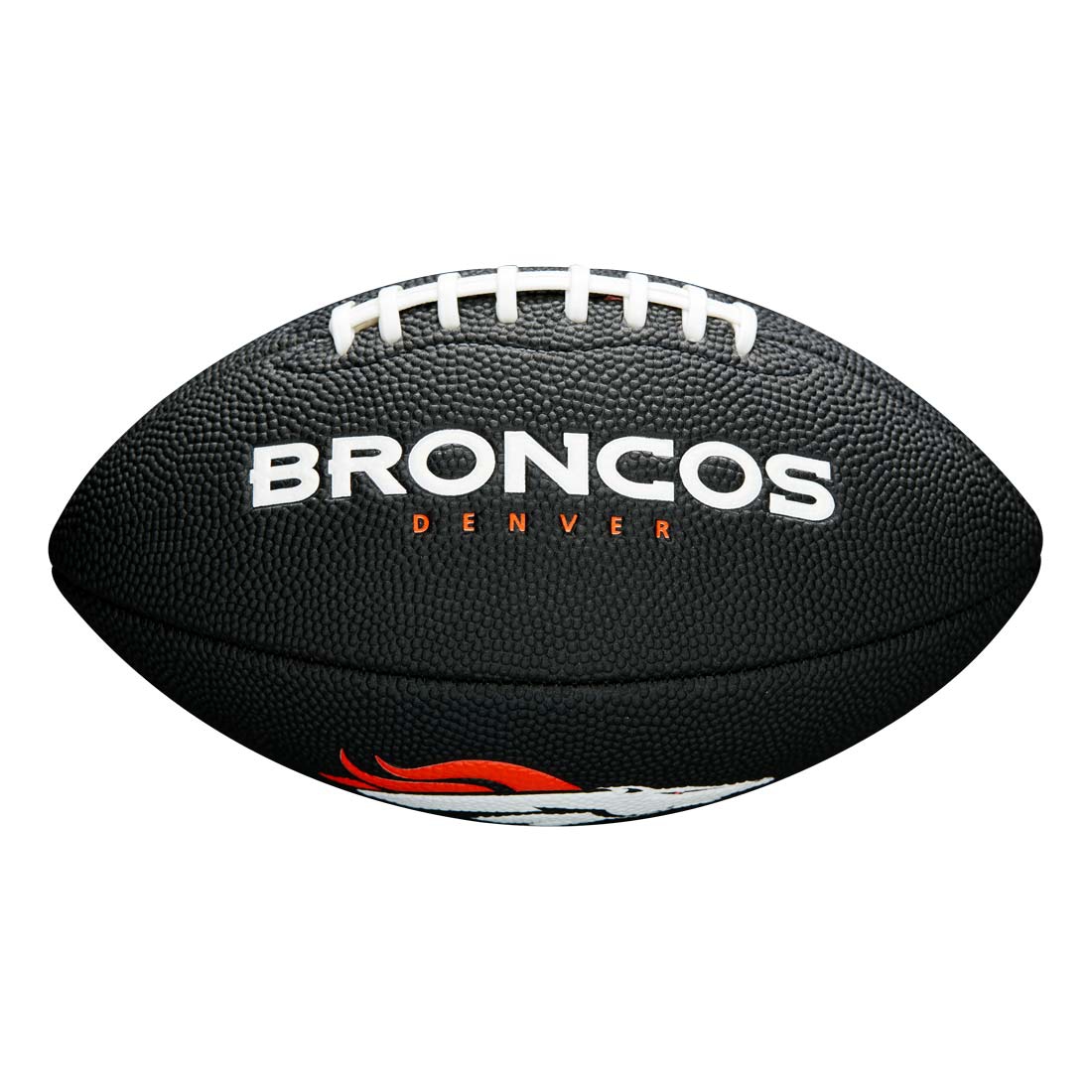 Denver Broncos NFL Wilson Mini Football Schwarz