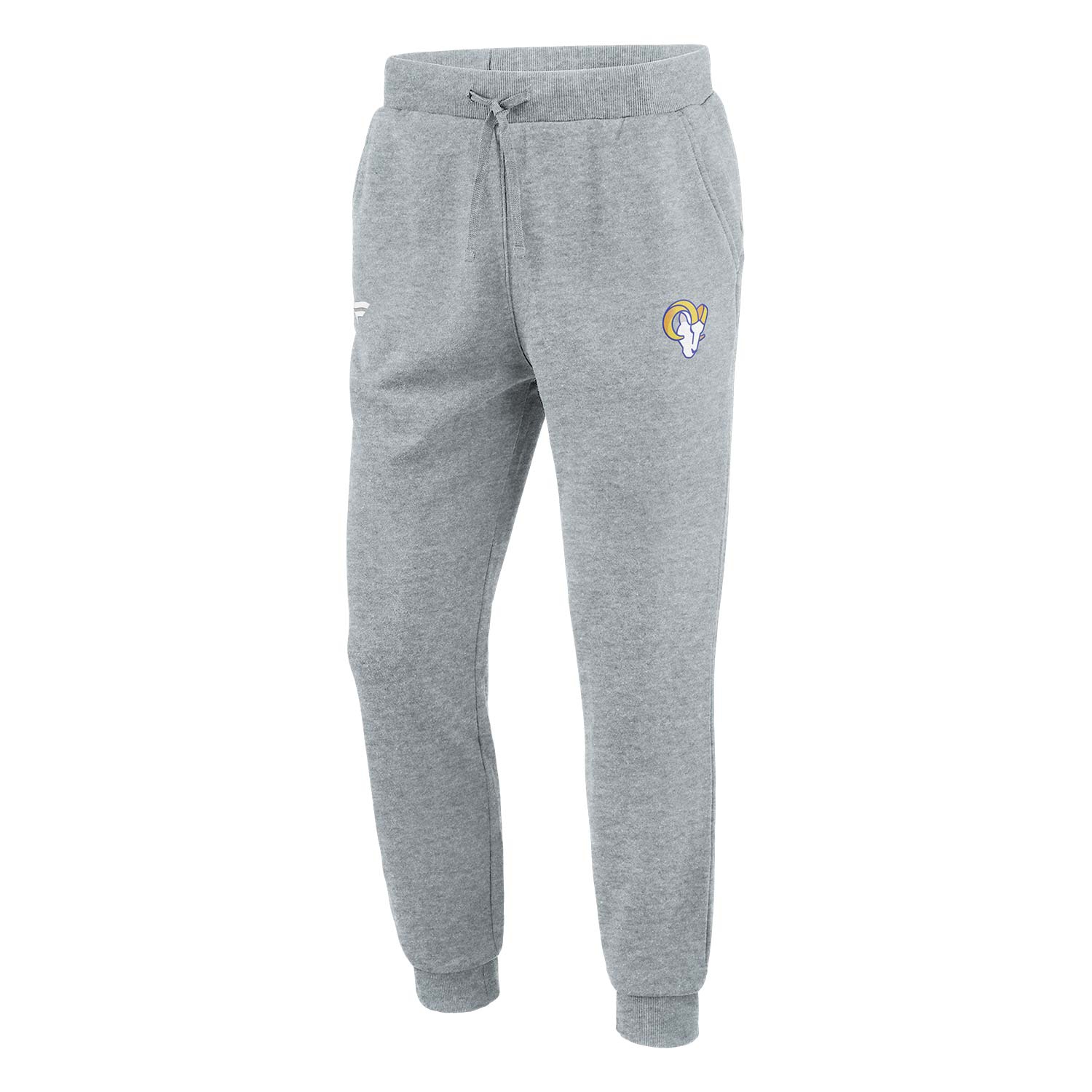 Los Angeles Rams Logo Fanatics NFL Jogger Sweatpants Grau
