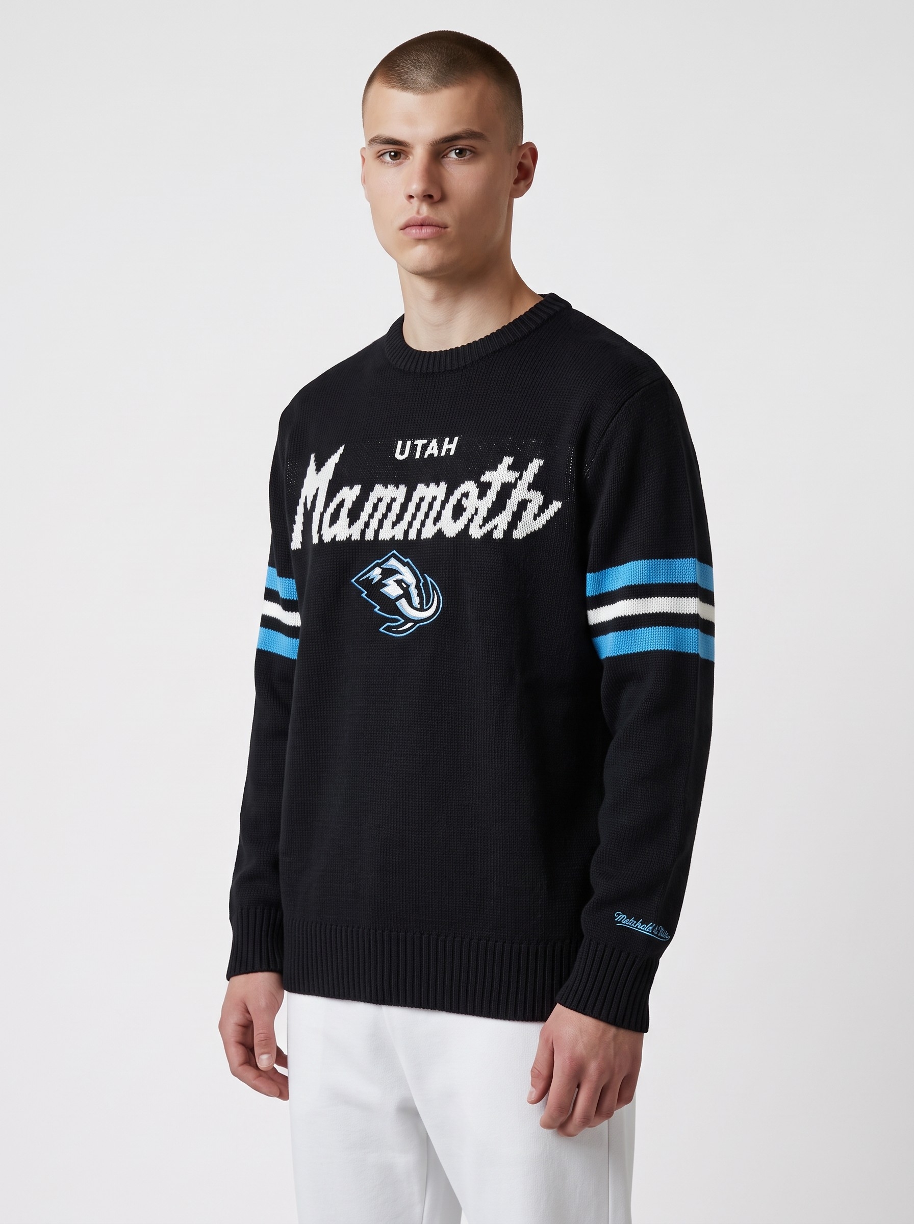 Utah Mammoth NHL Head Coach Sweater Schwarz