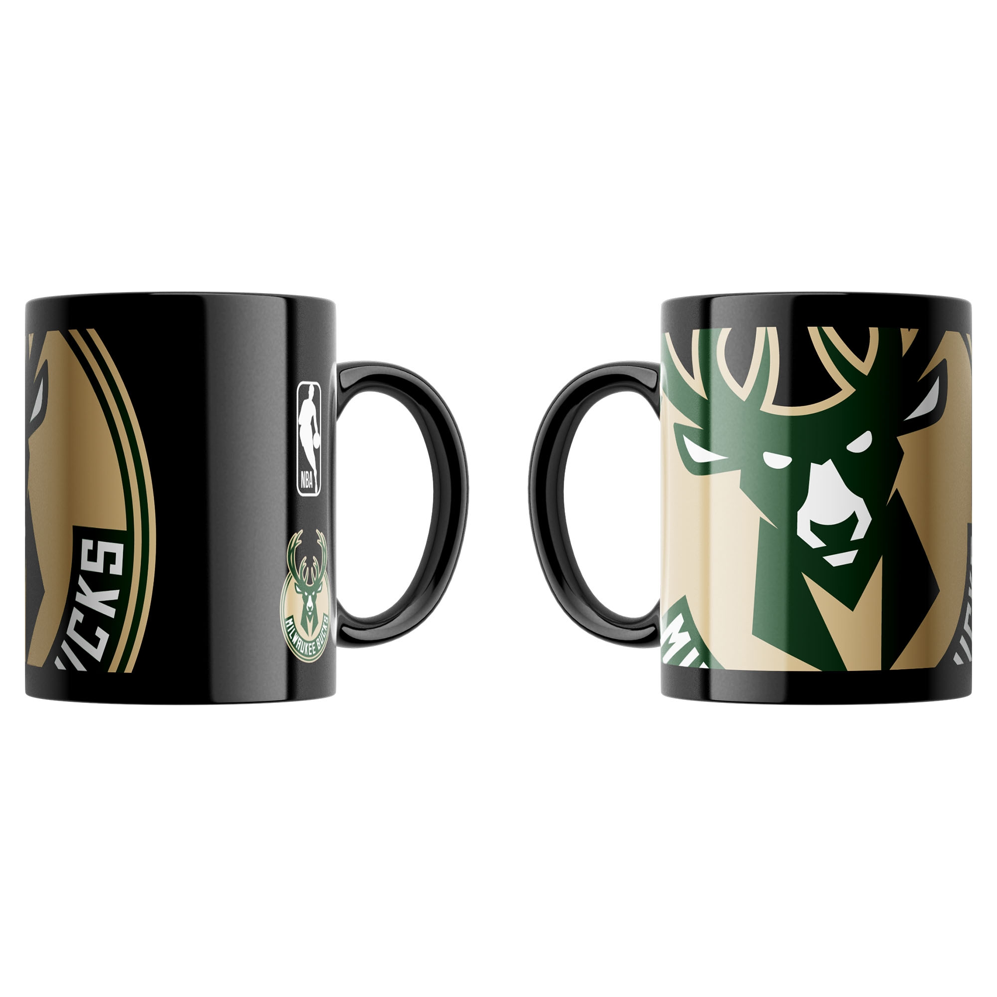 Milwaukee Bucks Oversized Logo NBA Becher (330 ml)