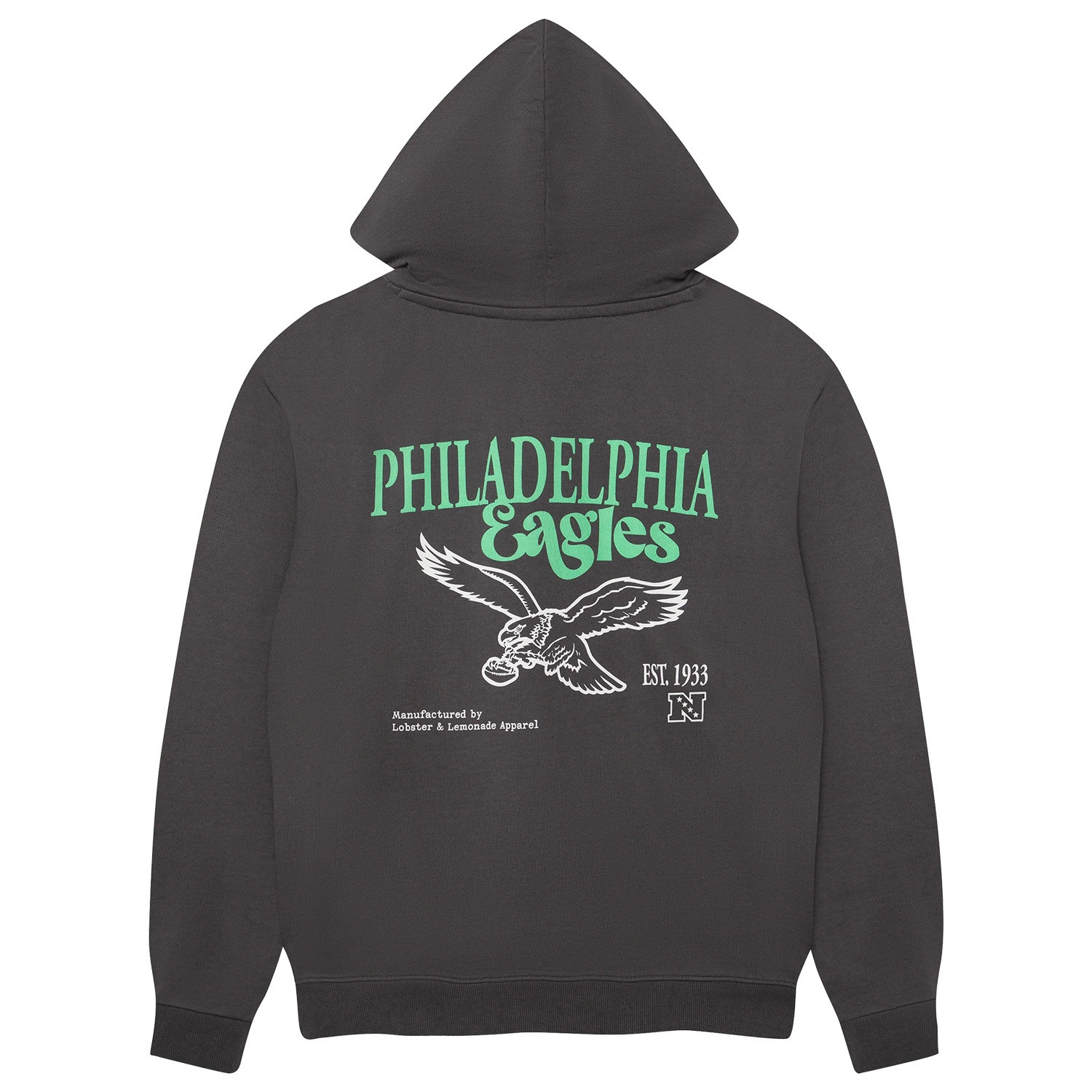 Philadelphia Eagles L&L '76 Classics NFL Hoodie Schwarz