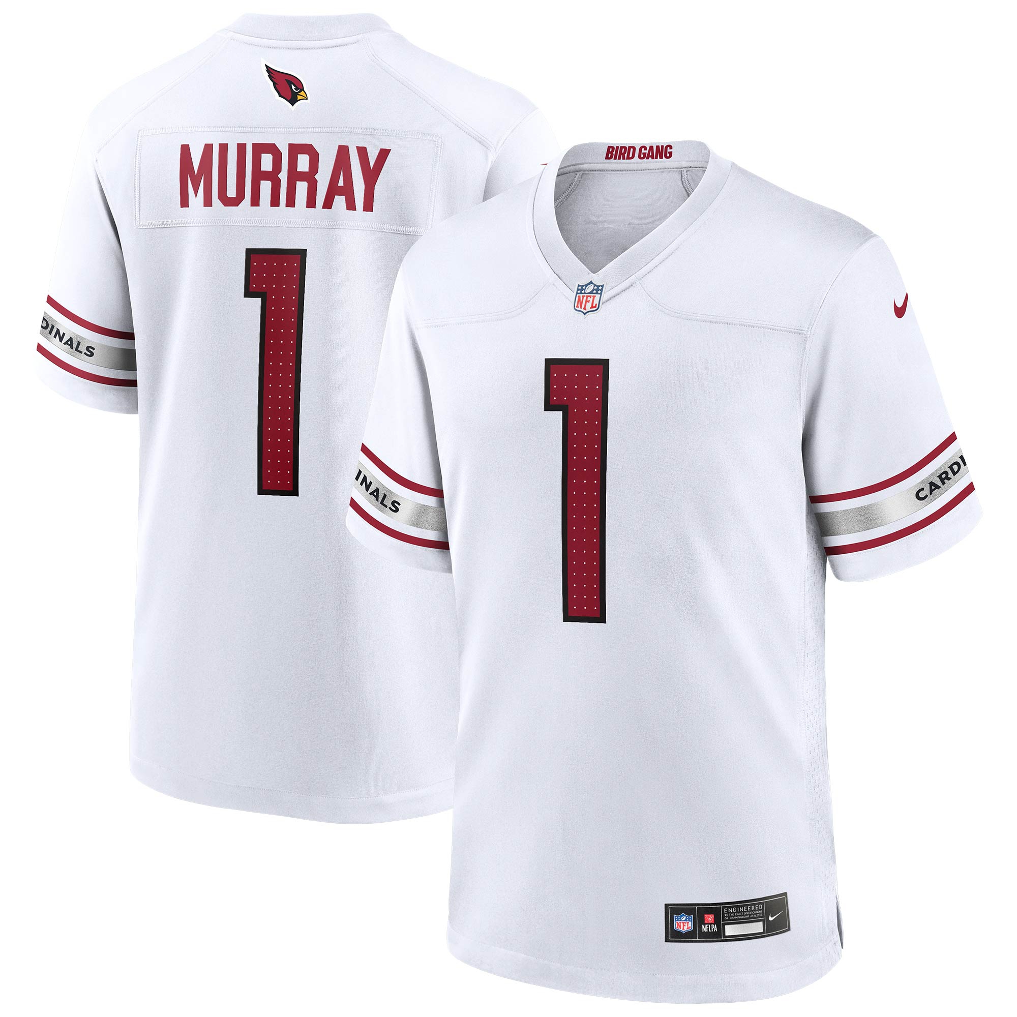 Kyler Murray #1 Arizona Cardinals Nike Game NFL Football Trikot Weiß