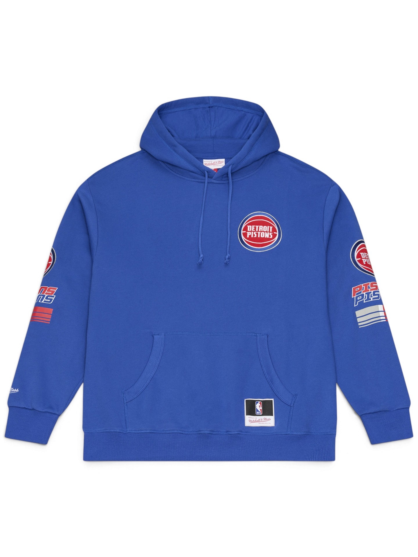 Detroit Pistons Triple Check NBA Hoodie Blau