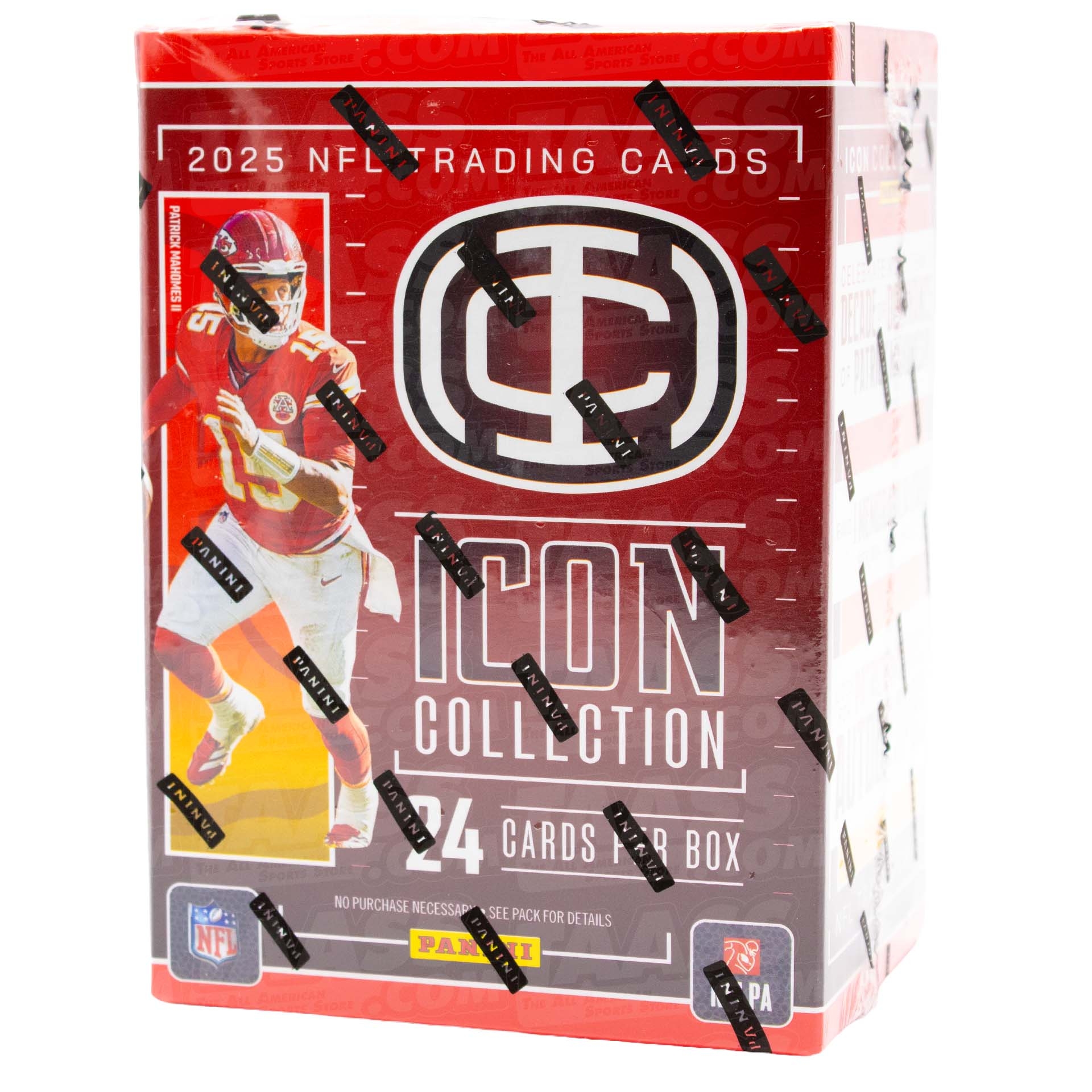 2025 Panini Mahomes Icon Collection Football NFL Blaster Box