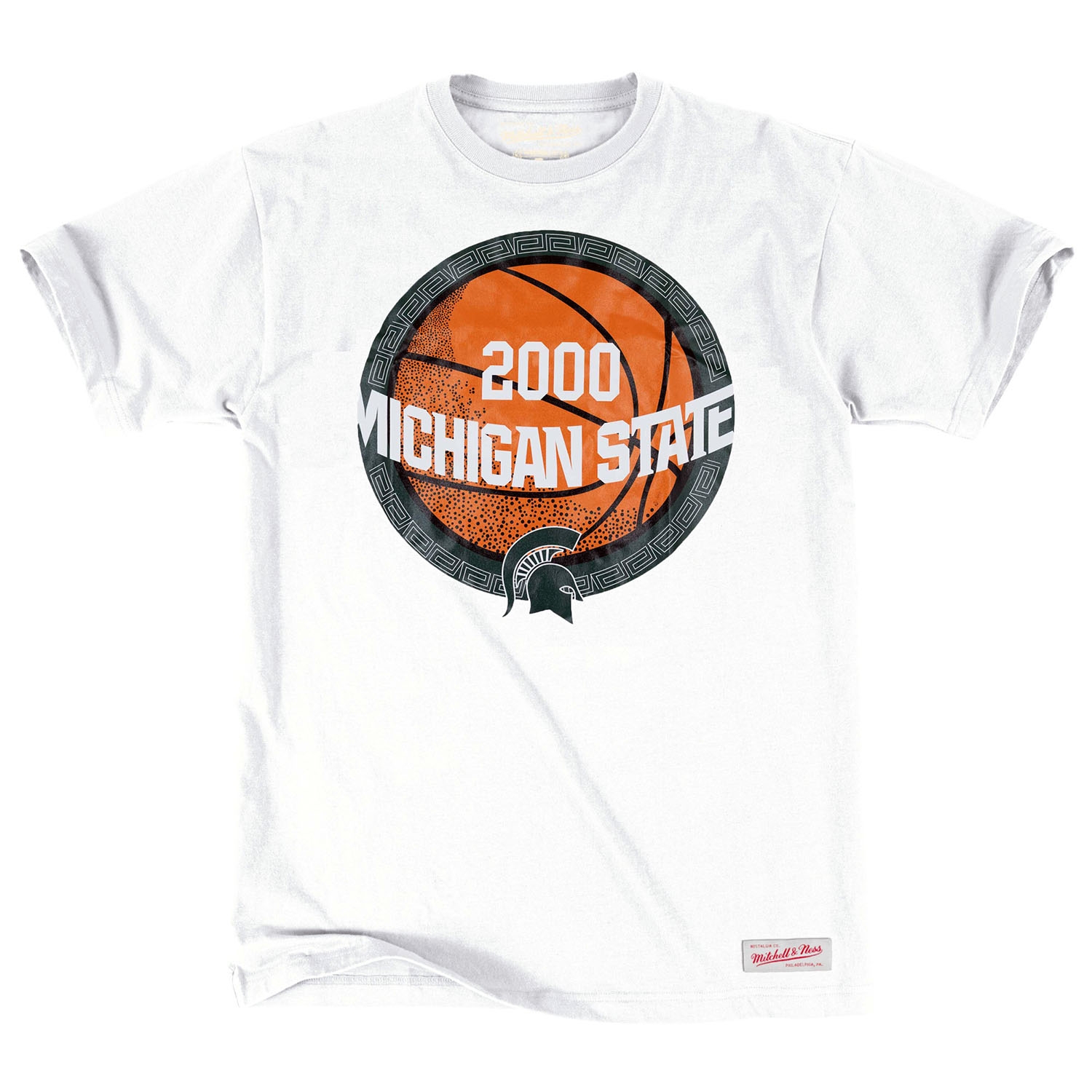 Michigan State Spartans 2000 March Madness NCAA T-Shirt Weiß
