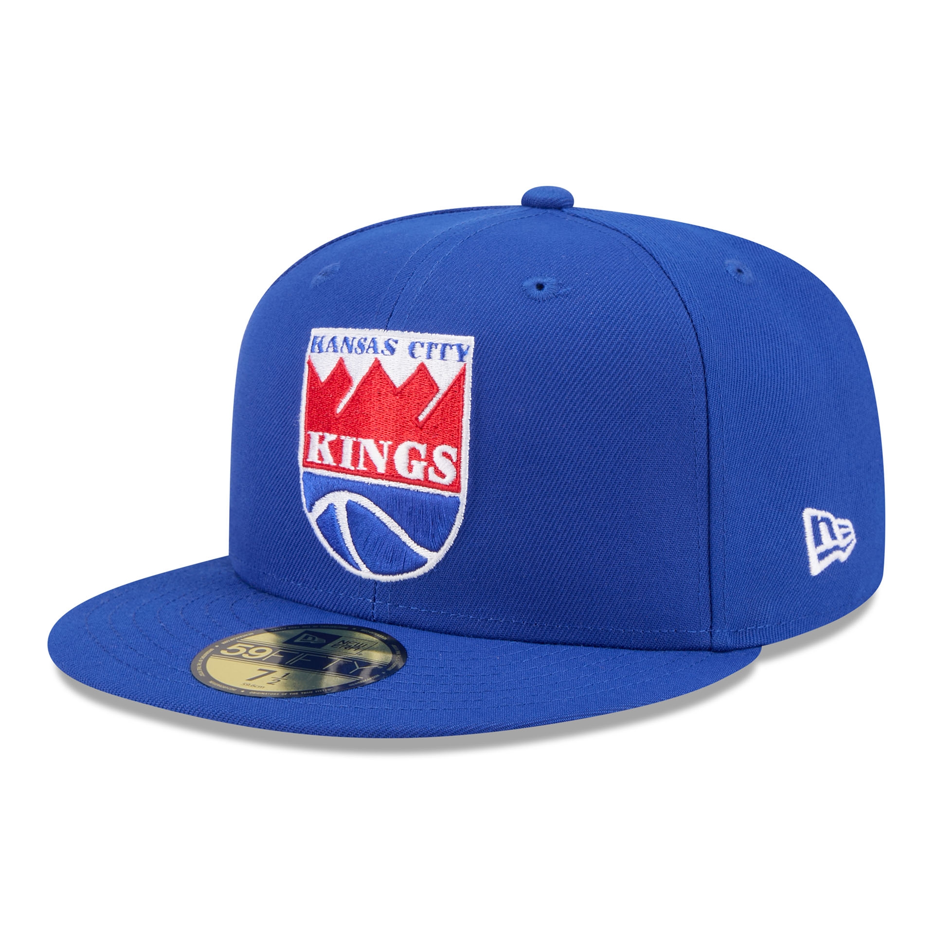 Kansas City Kings 1975-1985 Hardwood Classics 59FIFTY Fitted Cap Blau