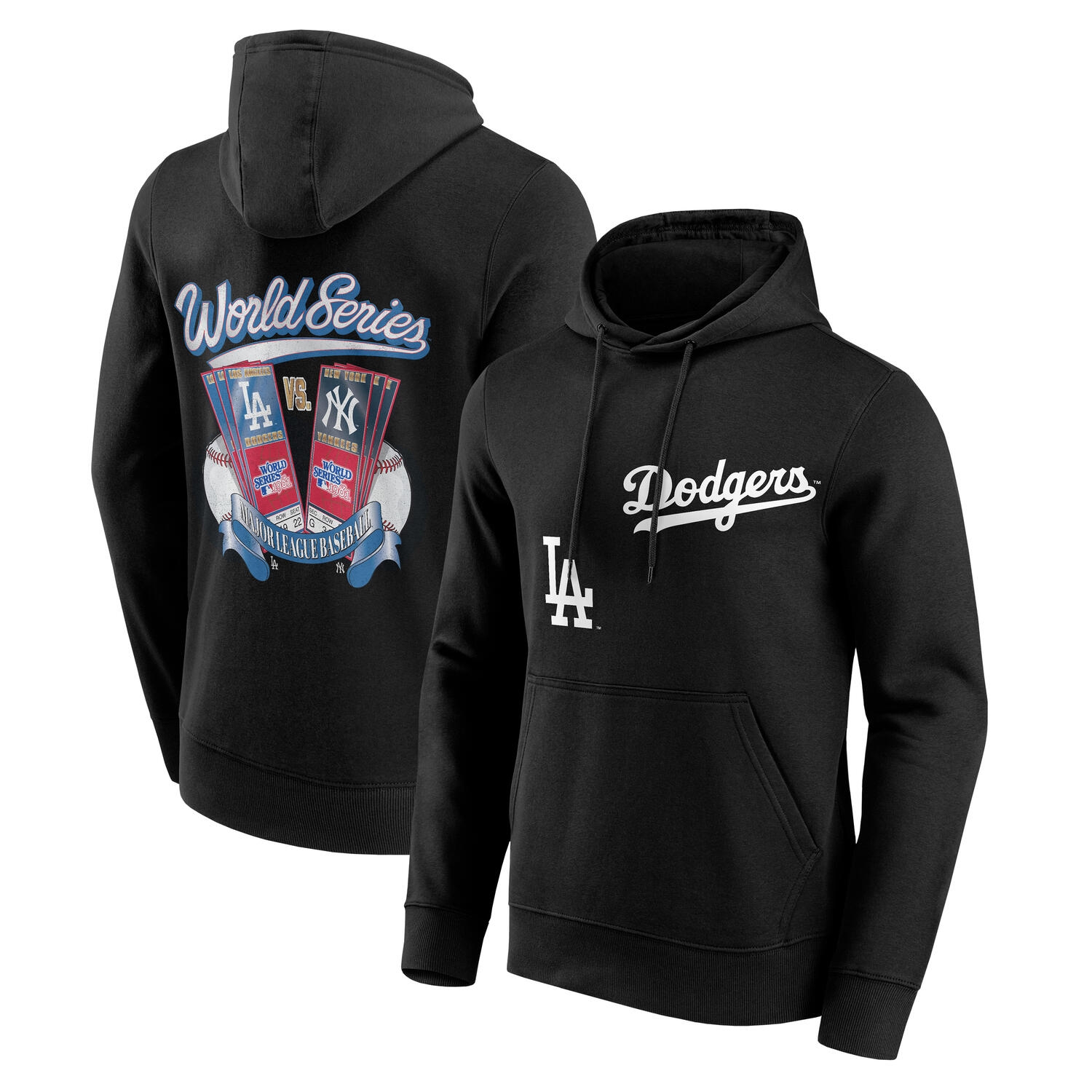 Los Angeles Dodgers 1981 World Series MLB Hoodie Schwarz