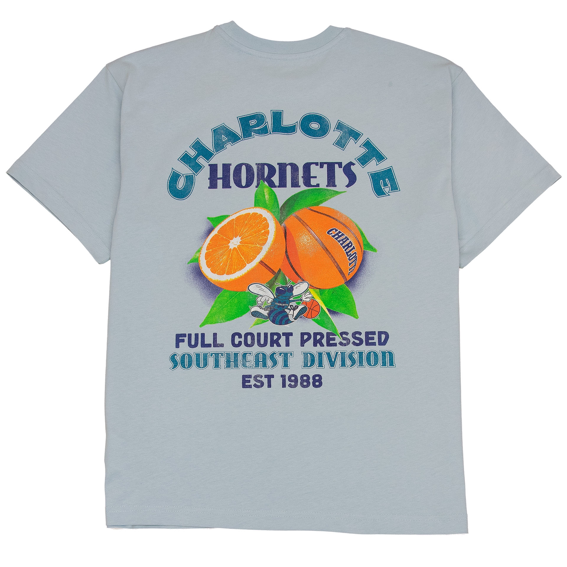 Charlotte Hornets Full Court Pressed NBA T-Shirt Blau