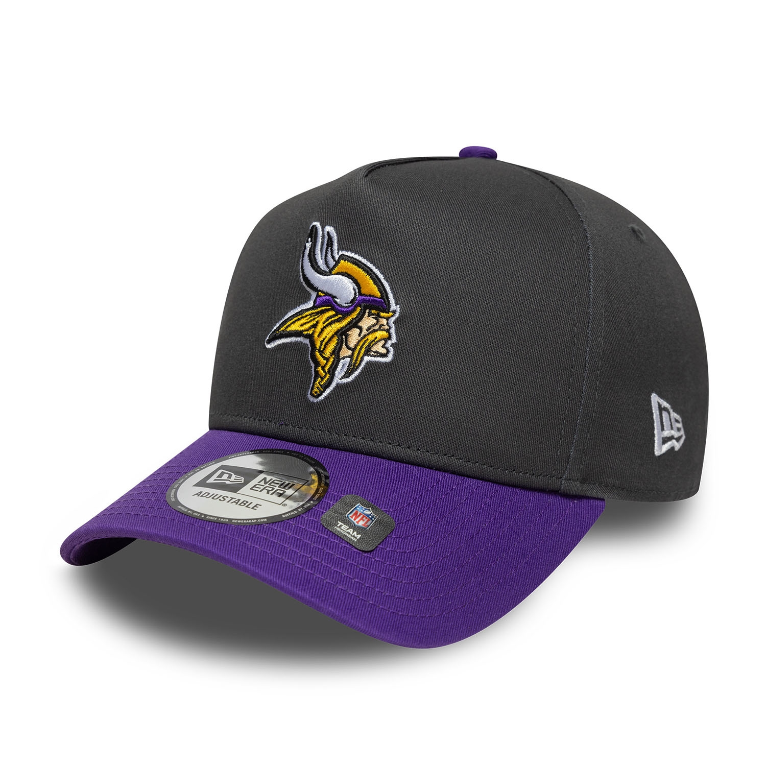 Minnesota Vikings E-Frame Trucker NFL Cap Dark Gray