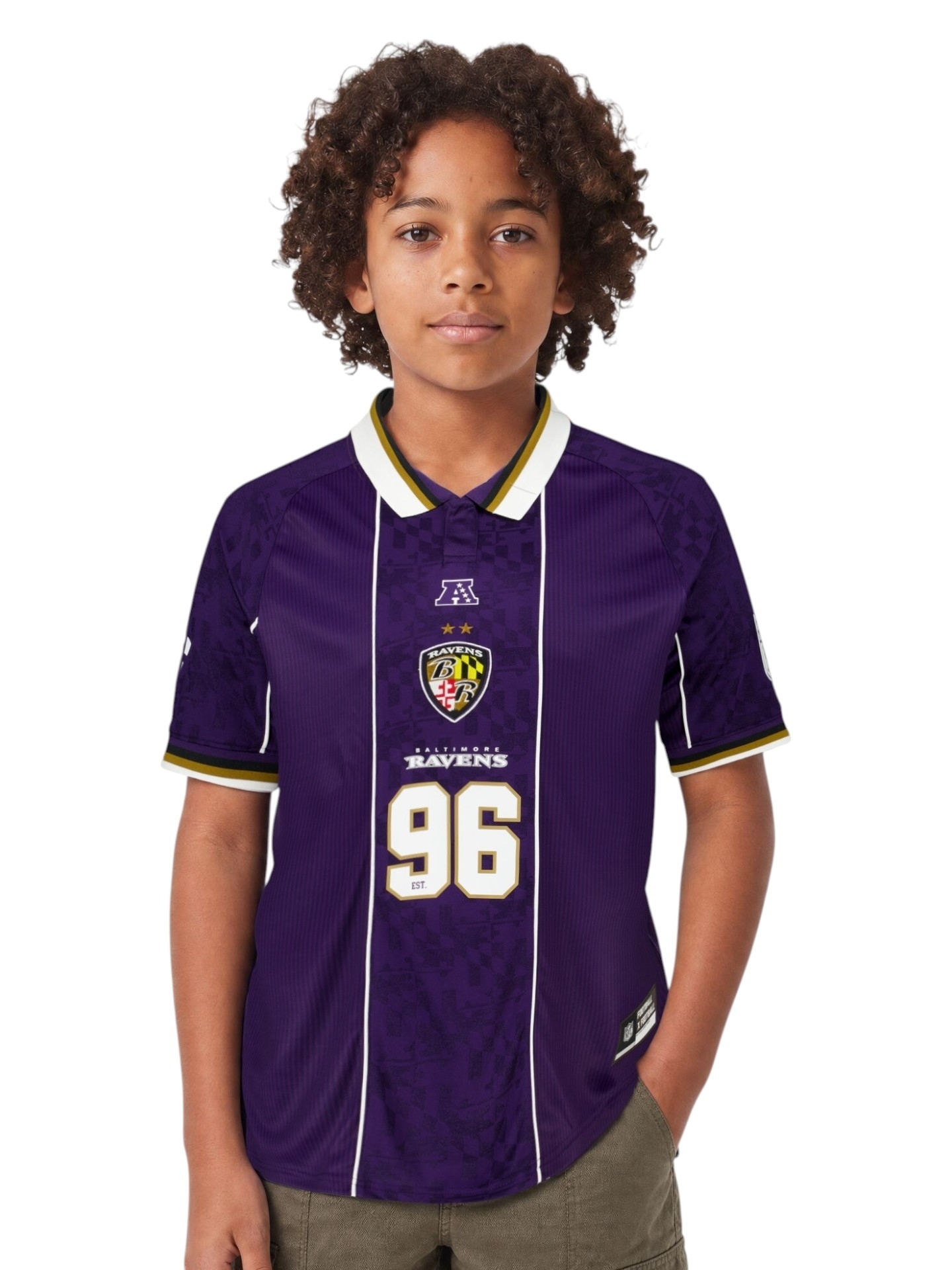 Baltimore Ravens 2026 Football x Football NFL Fan Trikot (YOUTH)