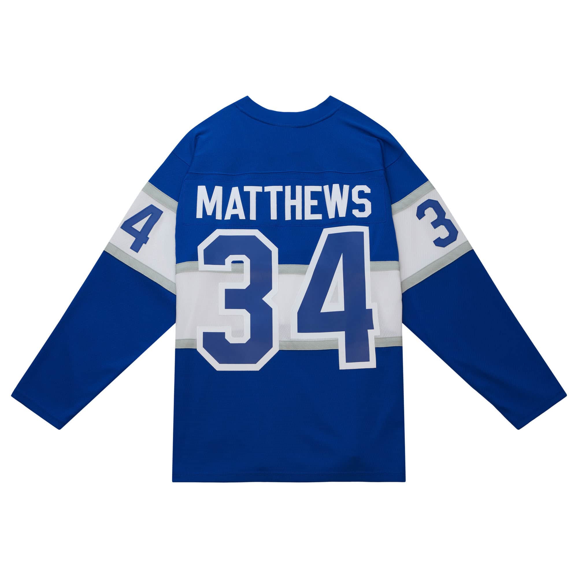 Auston Matthews #34 Toronto Maple Leafs 2017 Mitchell & Ness NHL Trikot