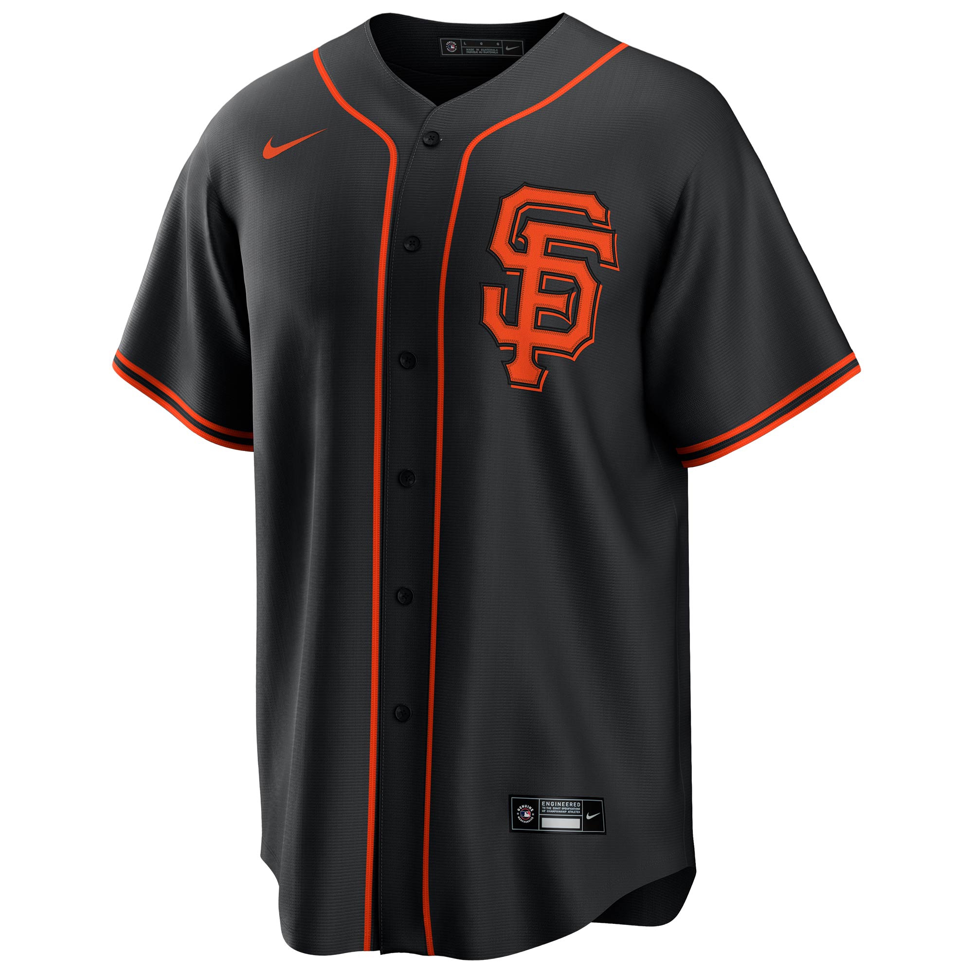 San Francisco Giants Nike MLB Alternate Trikot Schwarz