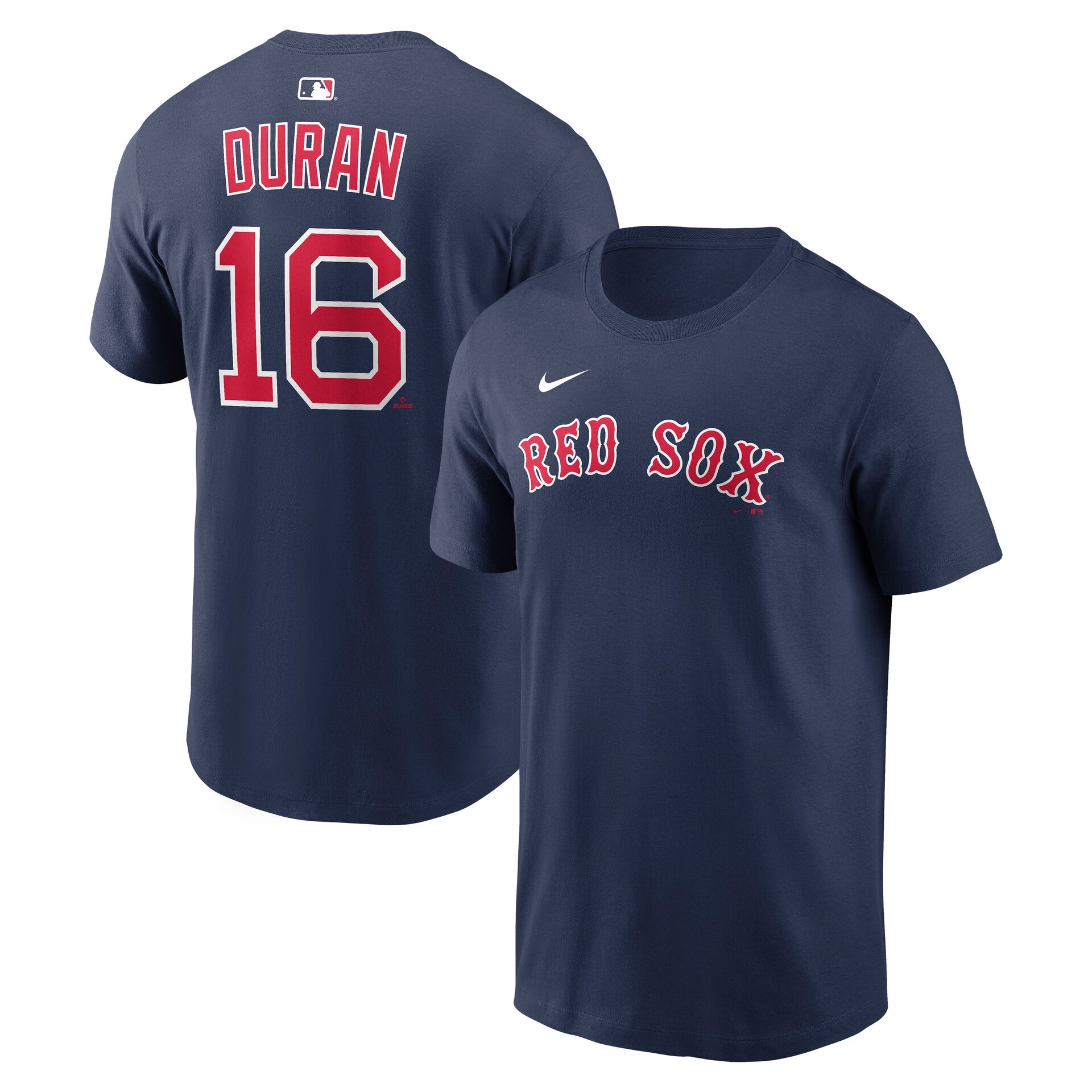 Jarren Duran #16 Boston Red Sox Player MLB T-Shirt Navy