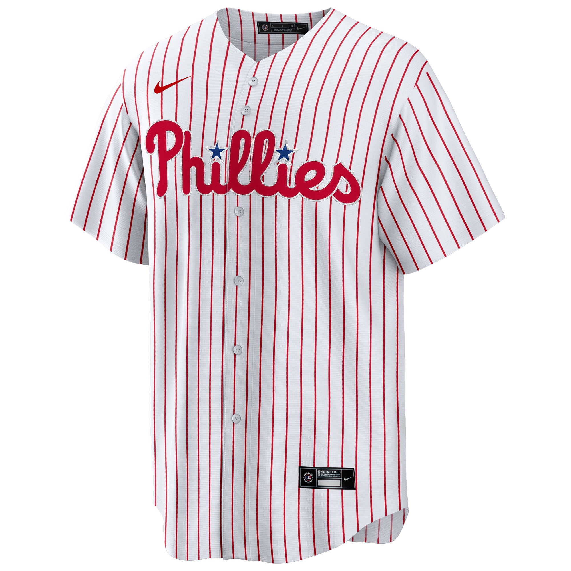 Philadelphia Phillies Nike Replica MLB Home Jersey Pinstripe