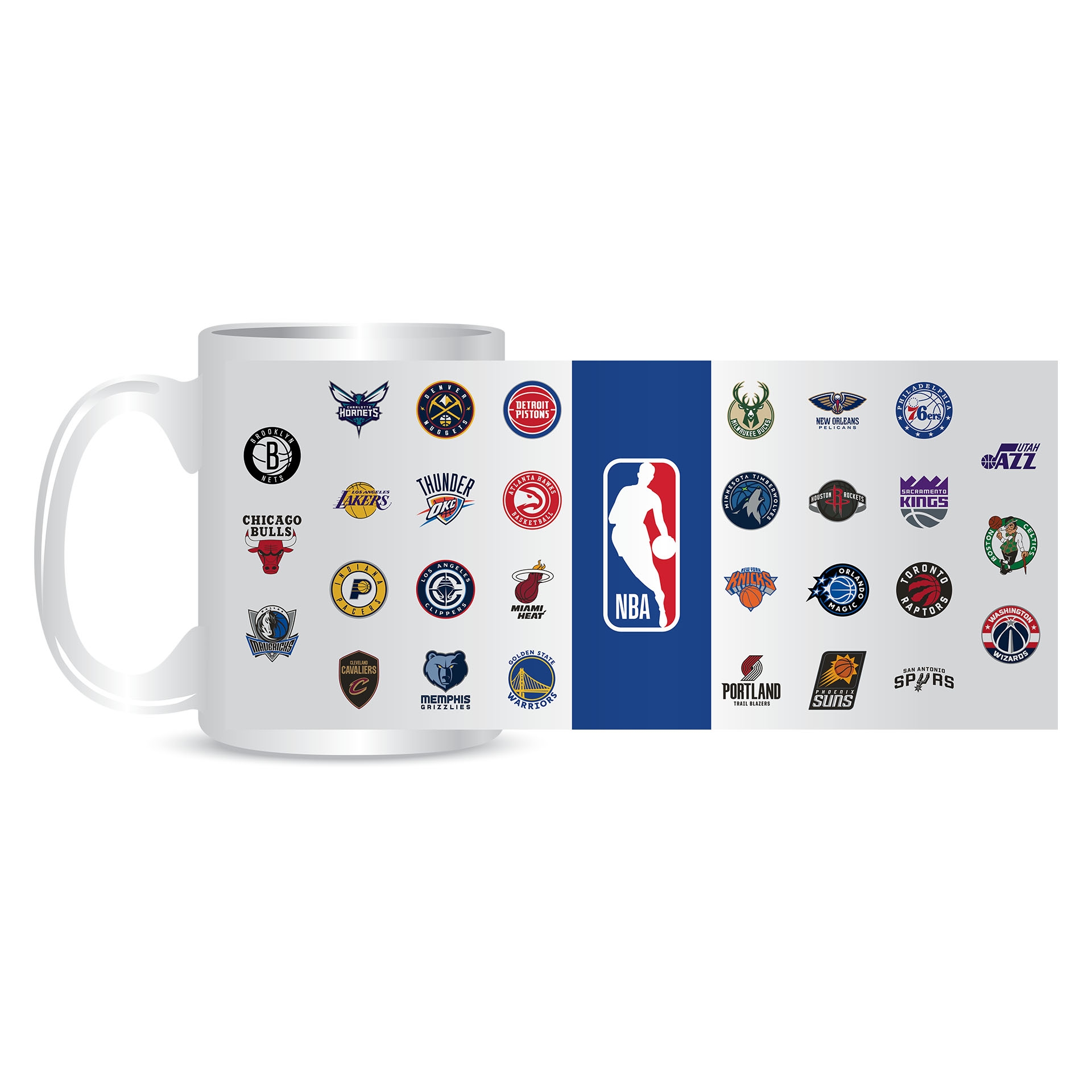 NBA Team Logos Jumbo Becher (450 ml)