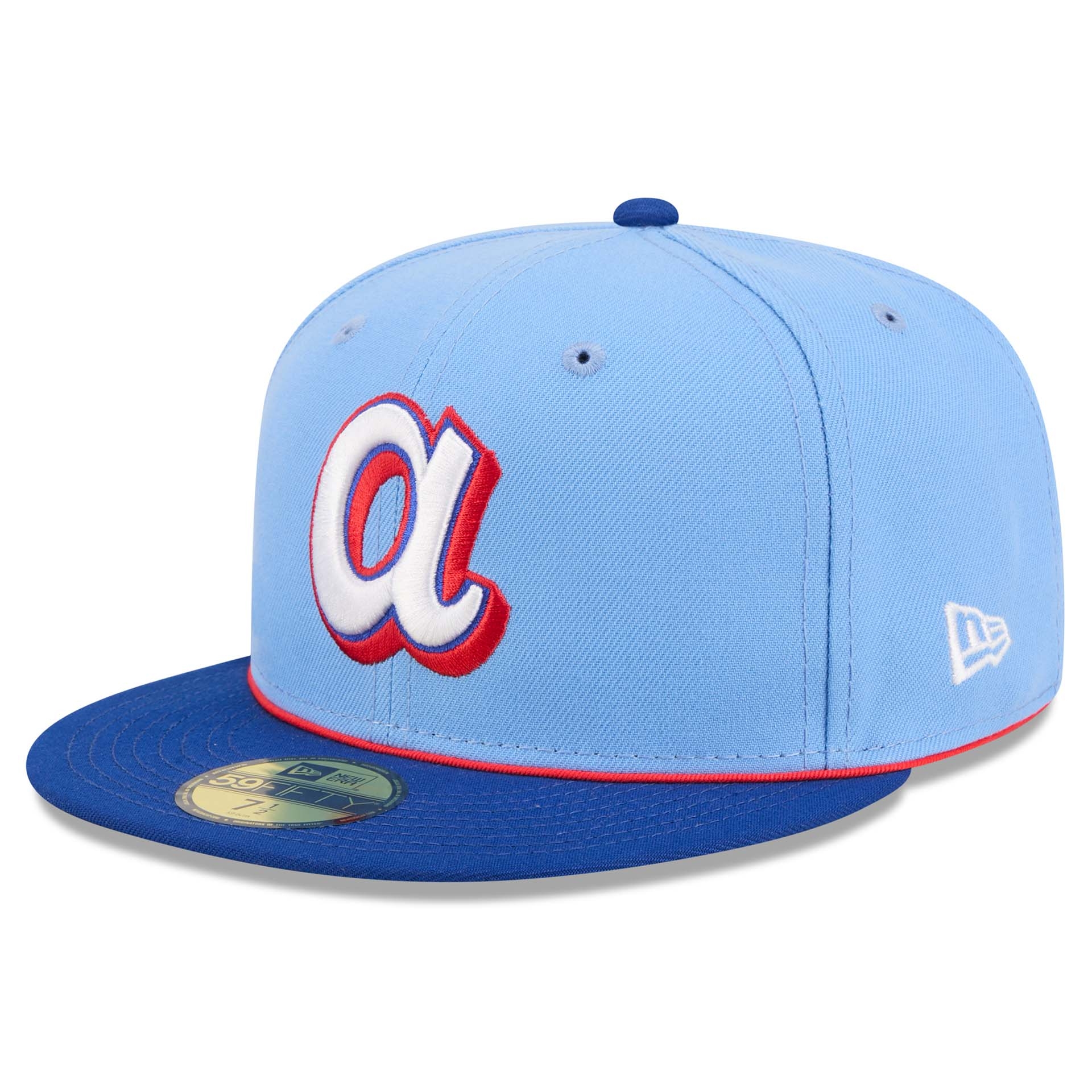 Atlanta Braves MLB Authentic City Connect 59FIFTY Fitted Cap Blau