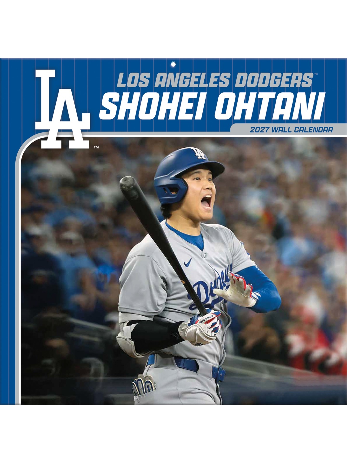 Shohei Ohtani Los Angeles Dodgers 2027 MLB Wandkalender