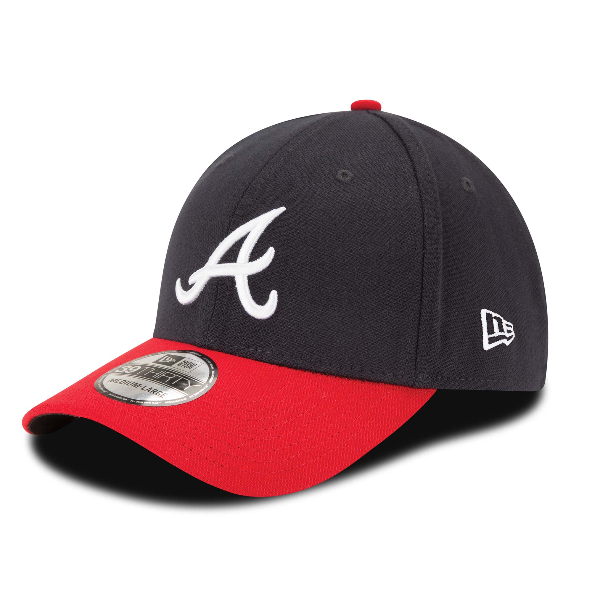 Atlanta Braves 39THIRTY Stretch Fit Classic MLB Cap Home