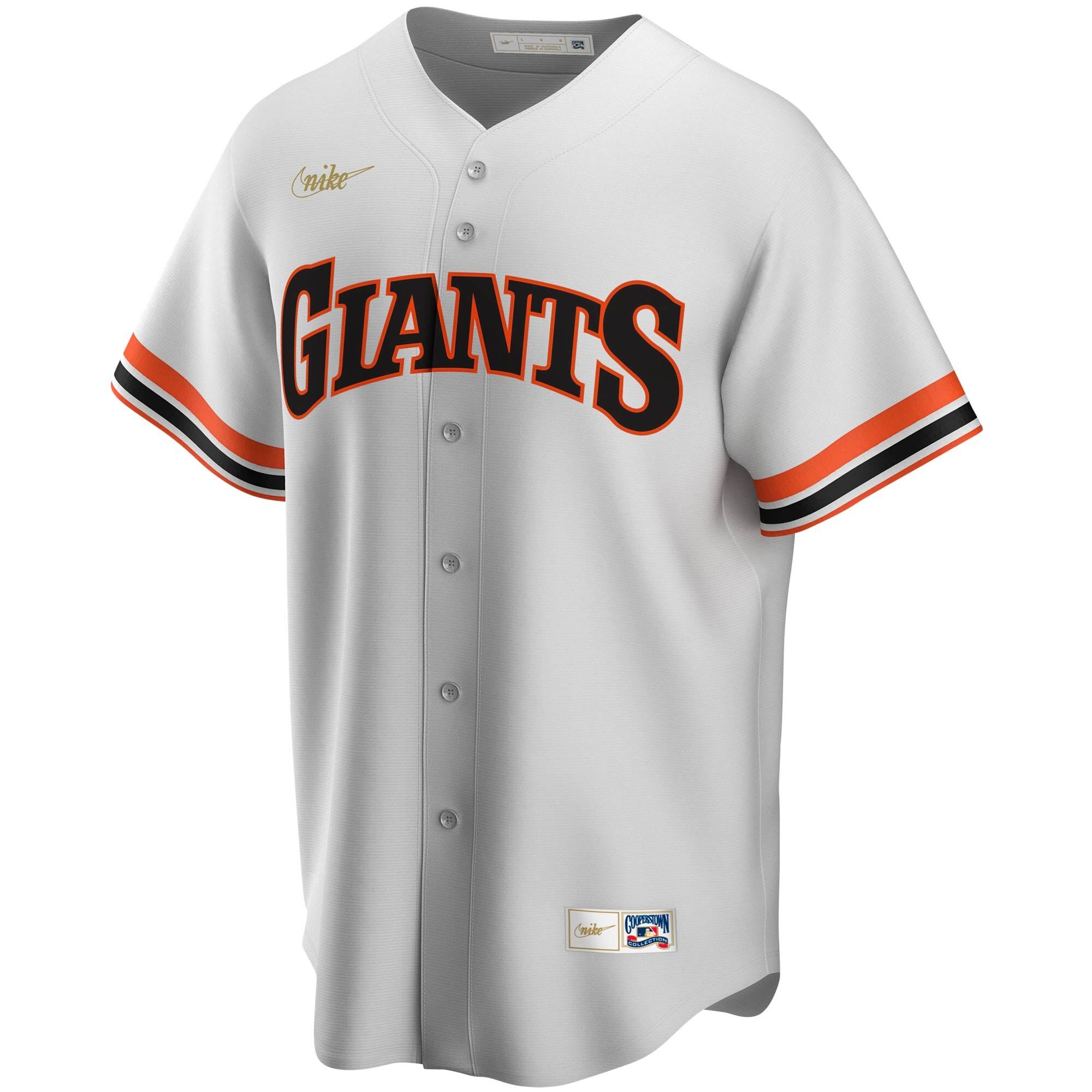 San Francisco Giants Cooperstown Collection Nike MLB Trikot Weiß