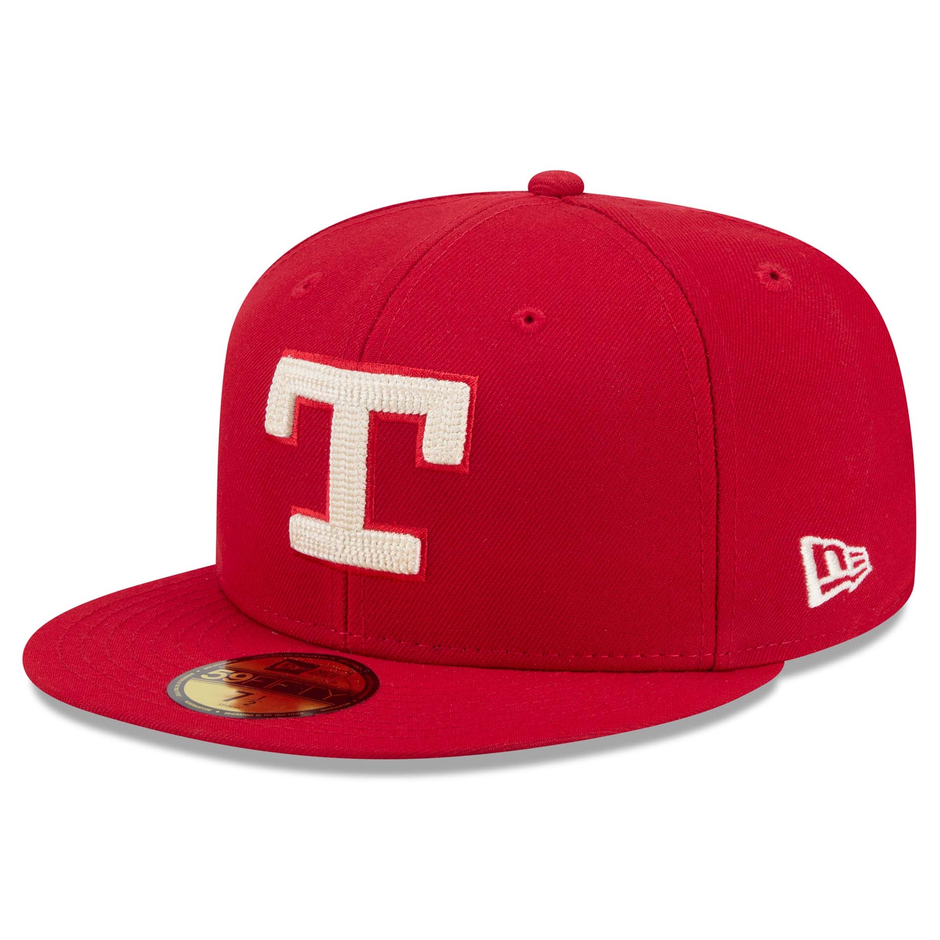 Texas Rangers MLB Authentic City Connect 59FIFTY Fitted Cap Rot