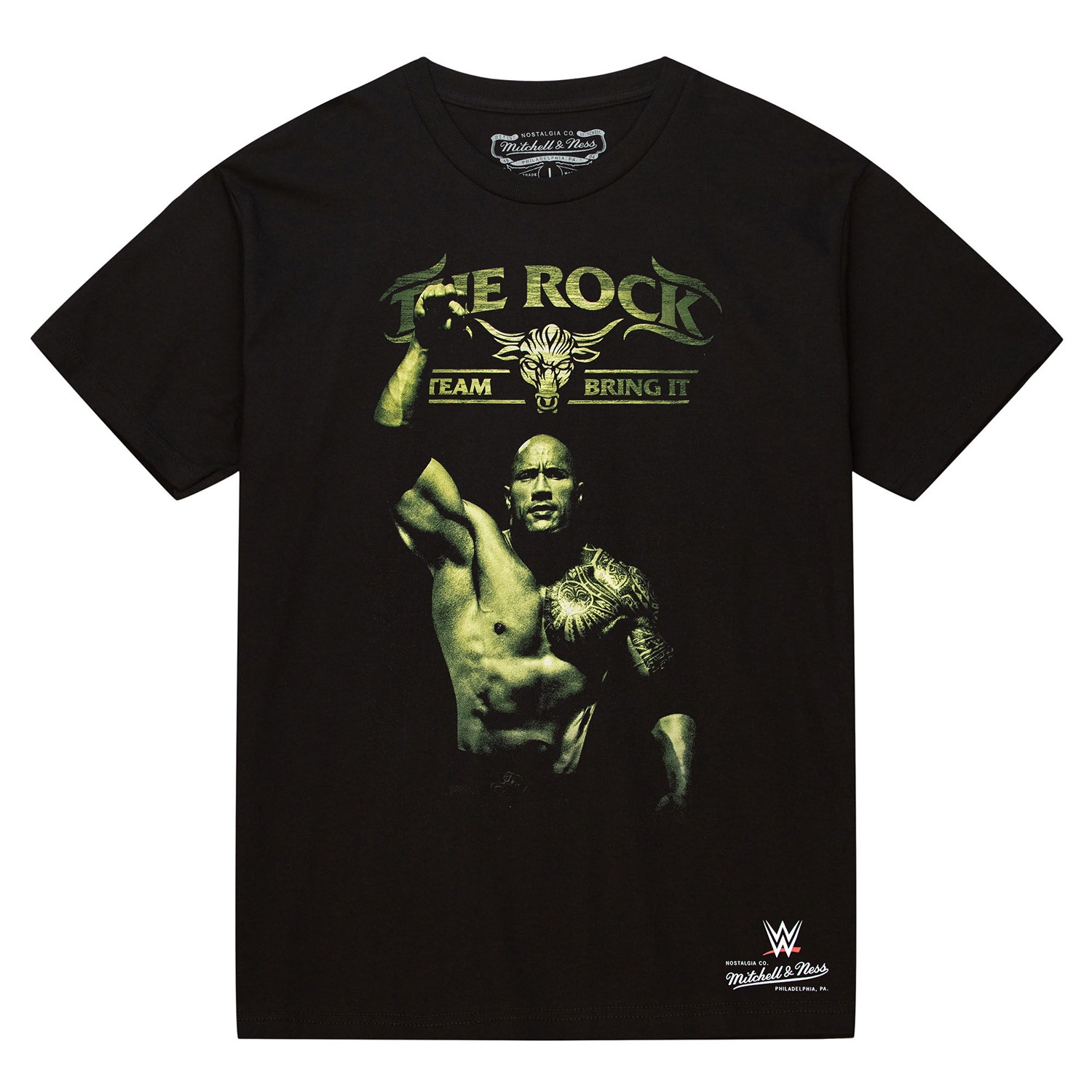 The Rock Team Bring it WWE Legend T-Shirt Black