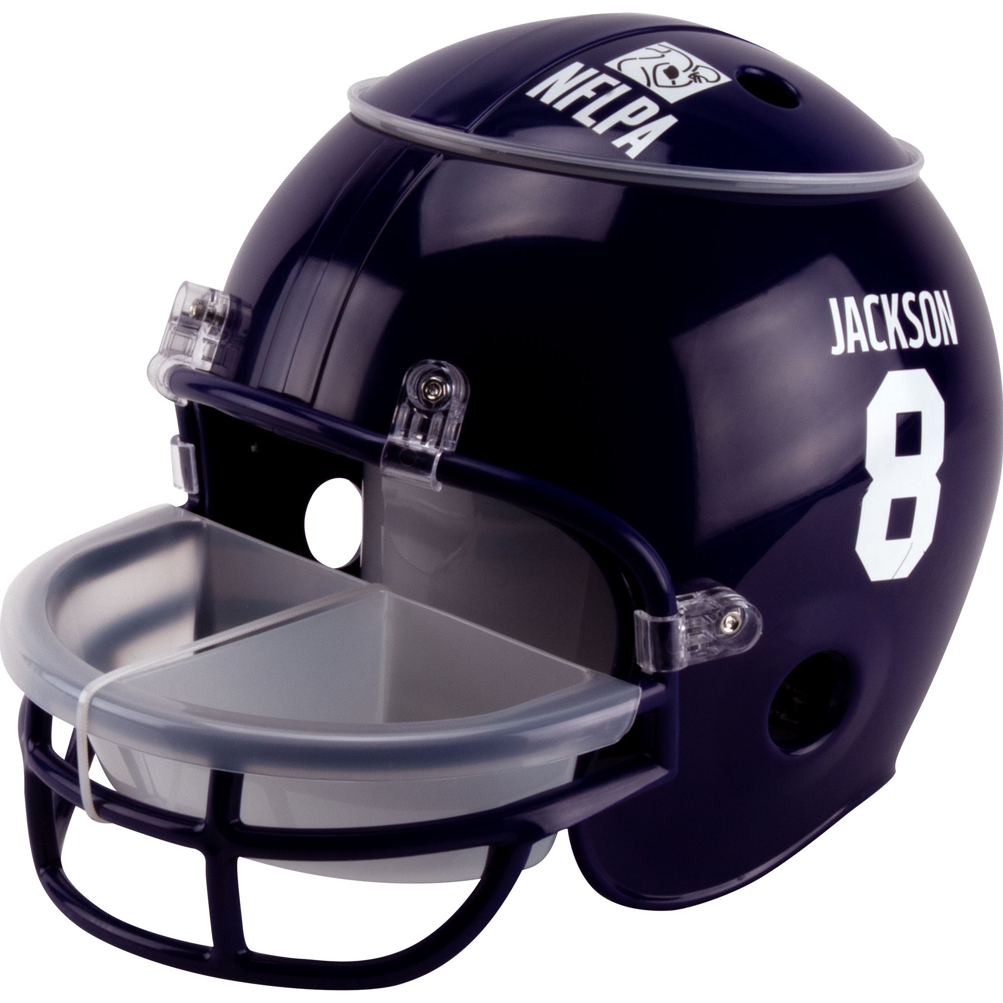 Lamar Jackson #8 Baltimore Ravens NFLPA Snackhelm (inkl. Team Sticker-Set)
