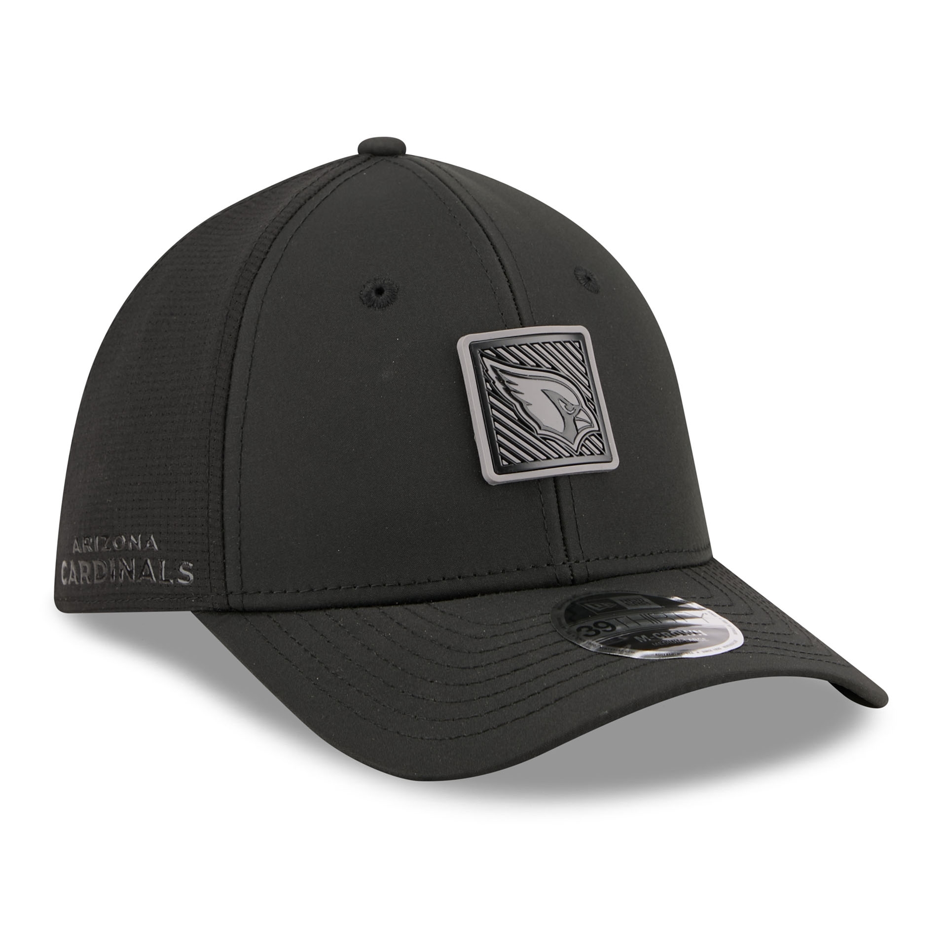 Arizona Cardinals Black 2026 NFL Training Camp 39THIRTY Flex Cap