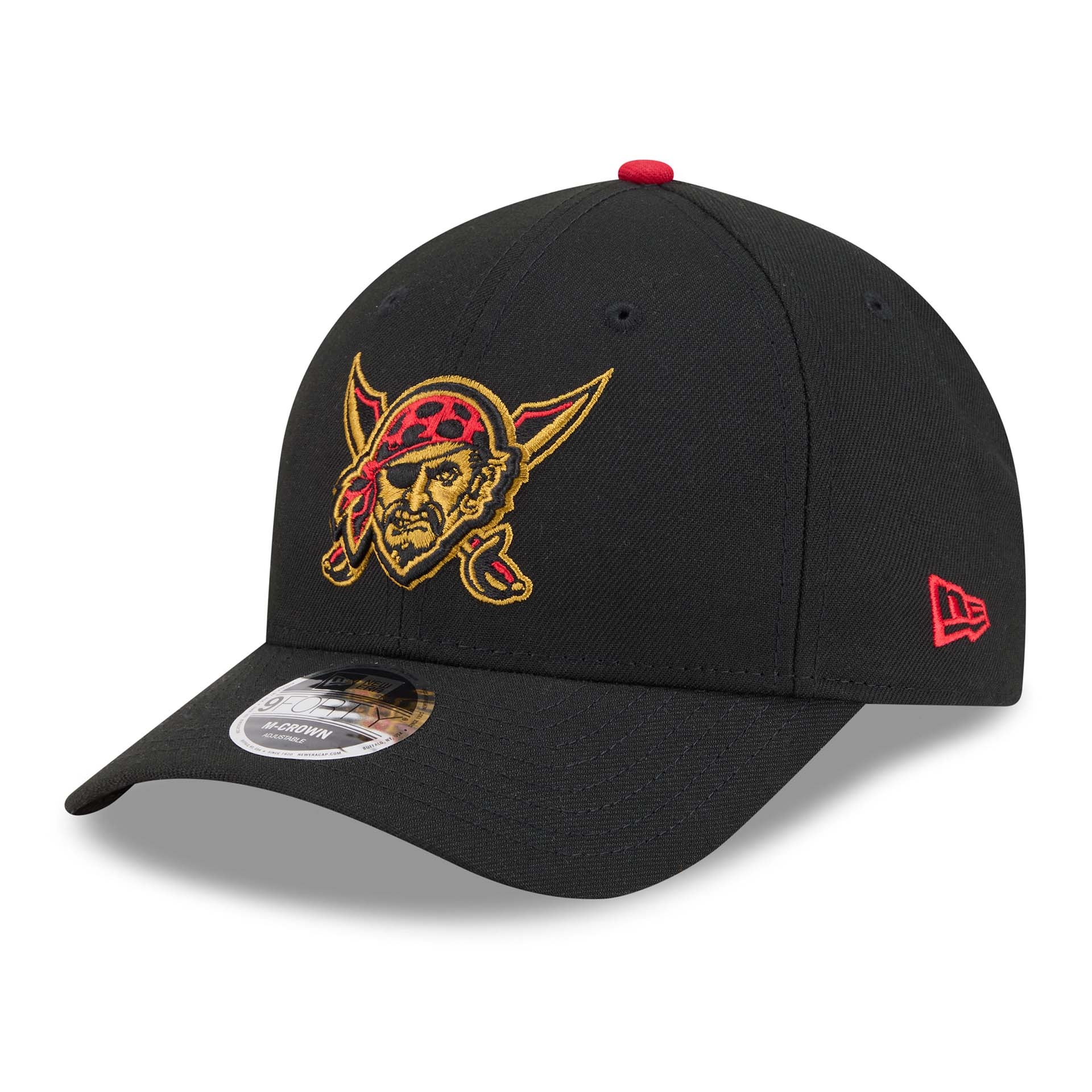 Pittsburgh Pirates MLB City Connect 9FORTY M-Crown Snapback Cap Alternate Schwarz