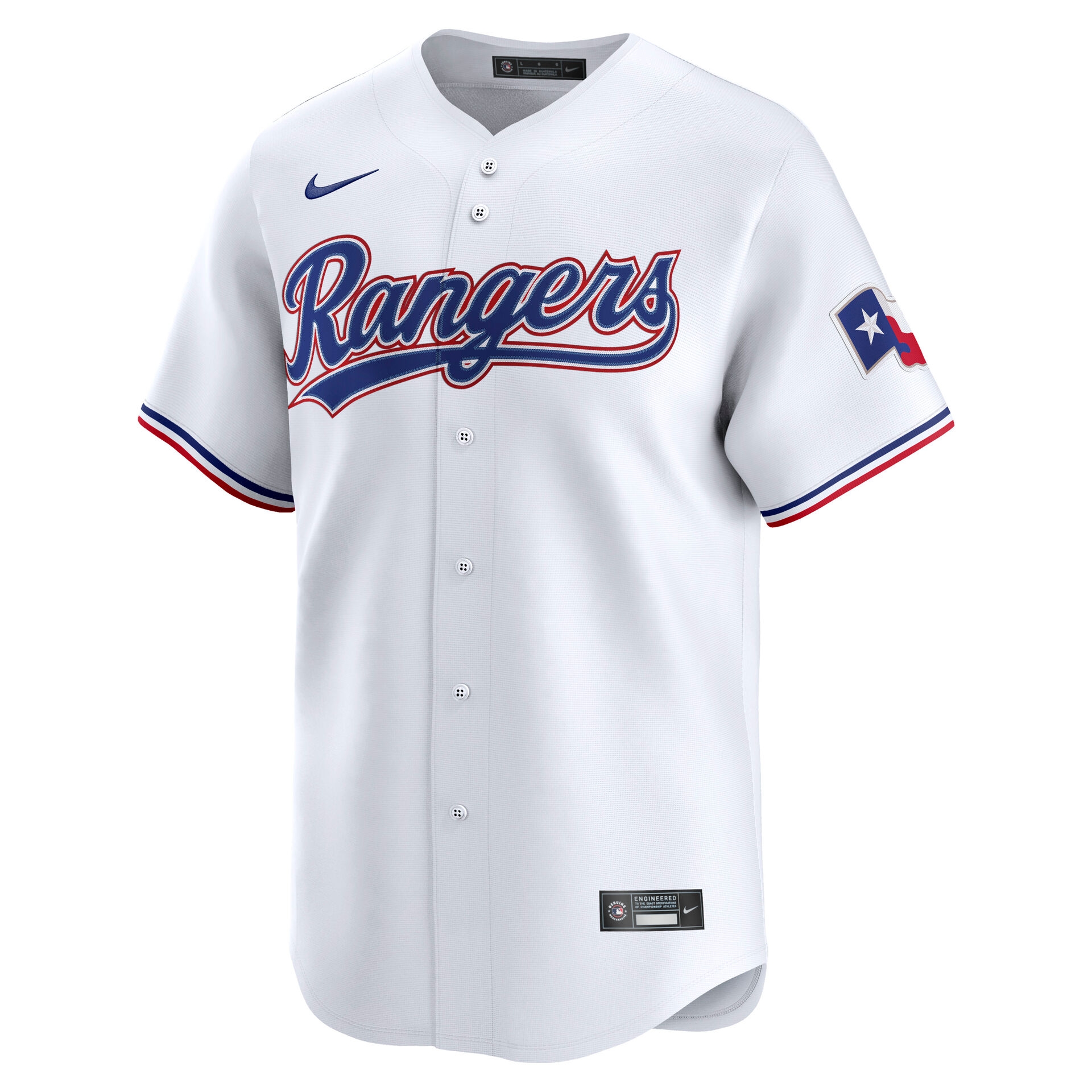 Texas Rangers Home Limited MLB Trikot Weiß