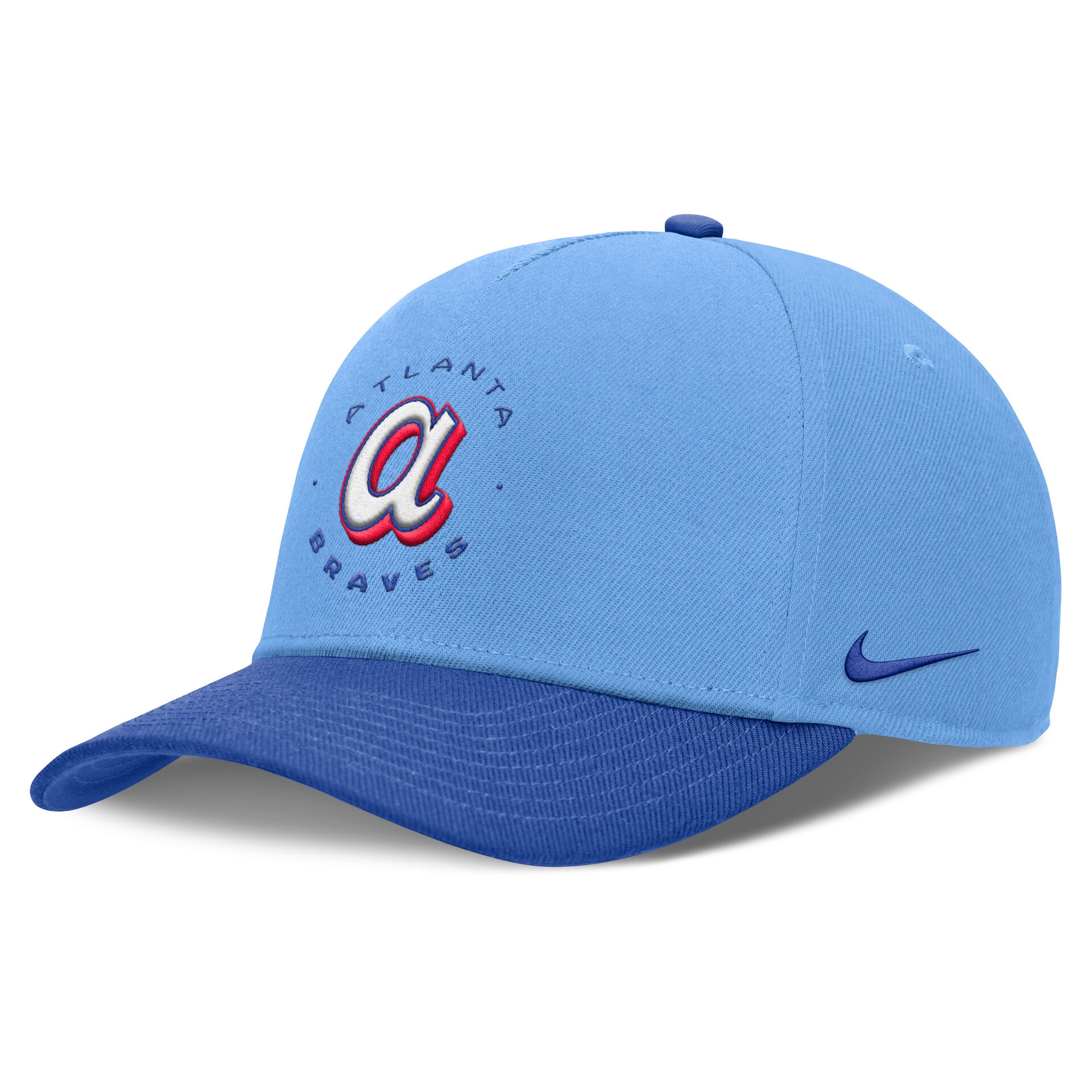 Atlanta Braves City Connect Rise Adjustable MLB Cap Blau