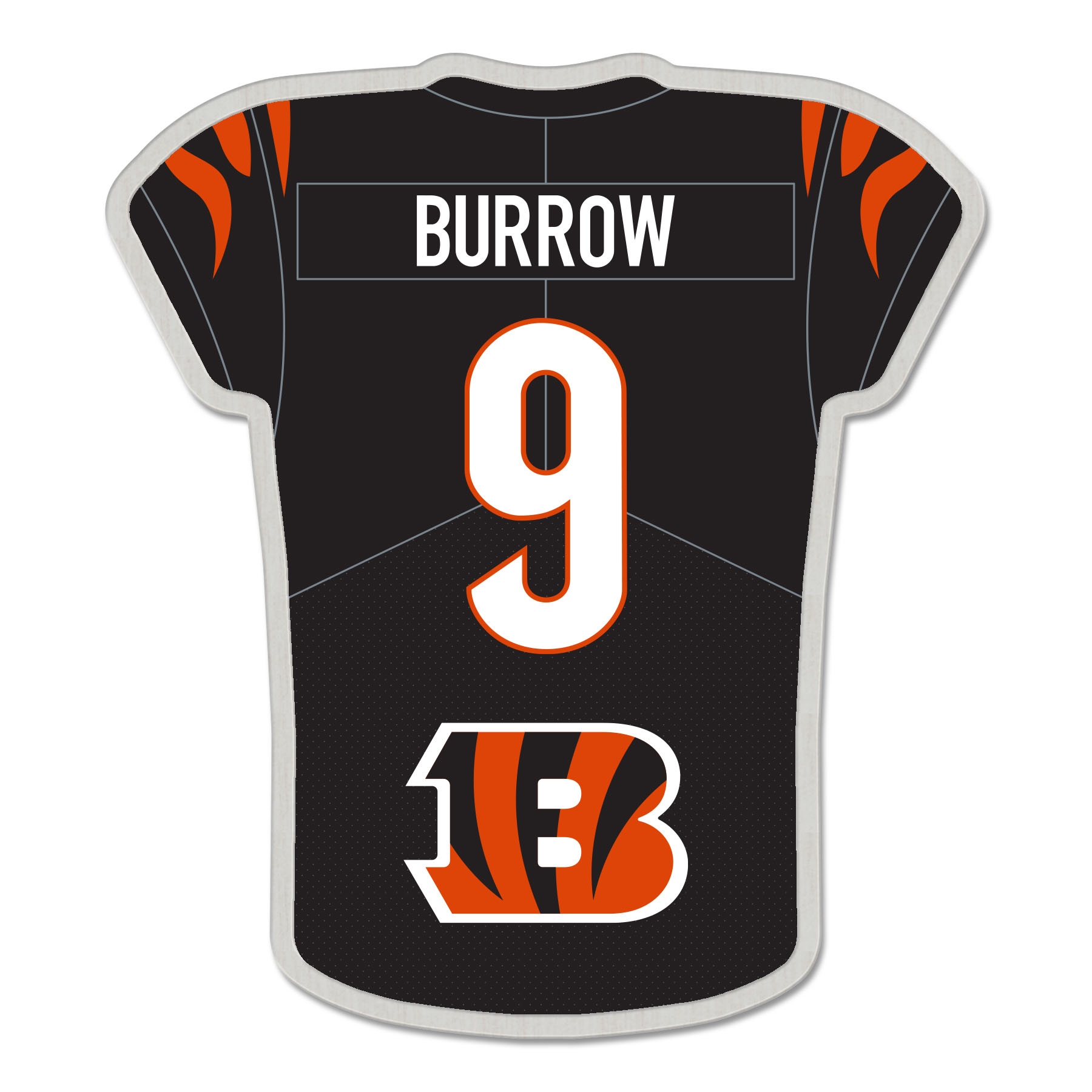 Joe Burrow #9 Cincinnati Bengals NFL Jersey Pin Anstecknadel