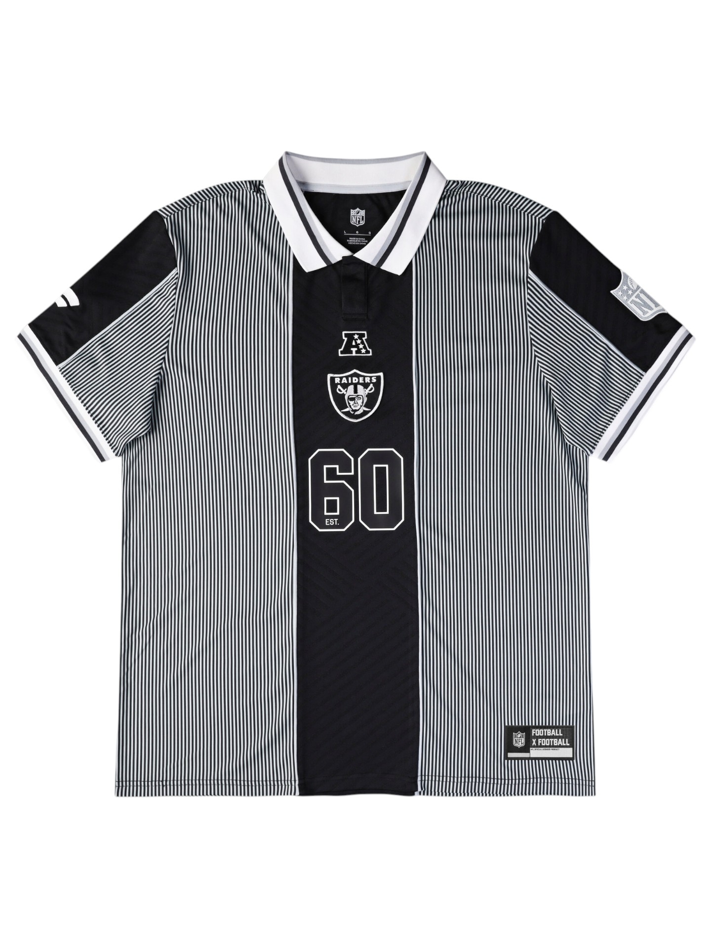 Las Vegas Raiders 2026 Football x Football NFL Fan Trikot Schwarz/Grau