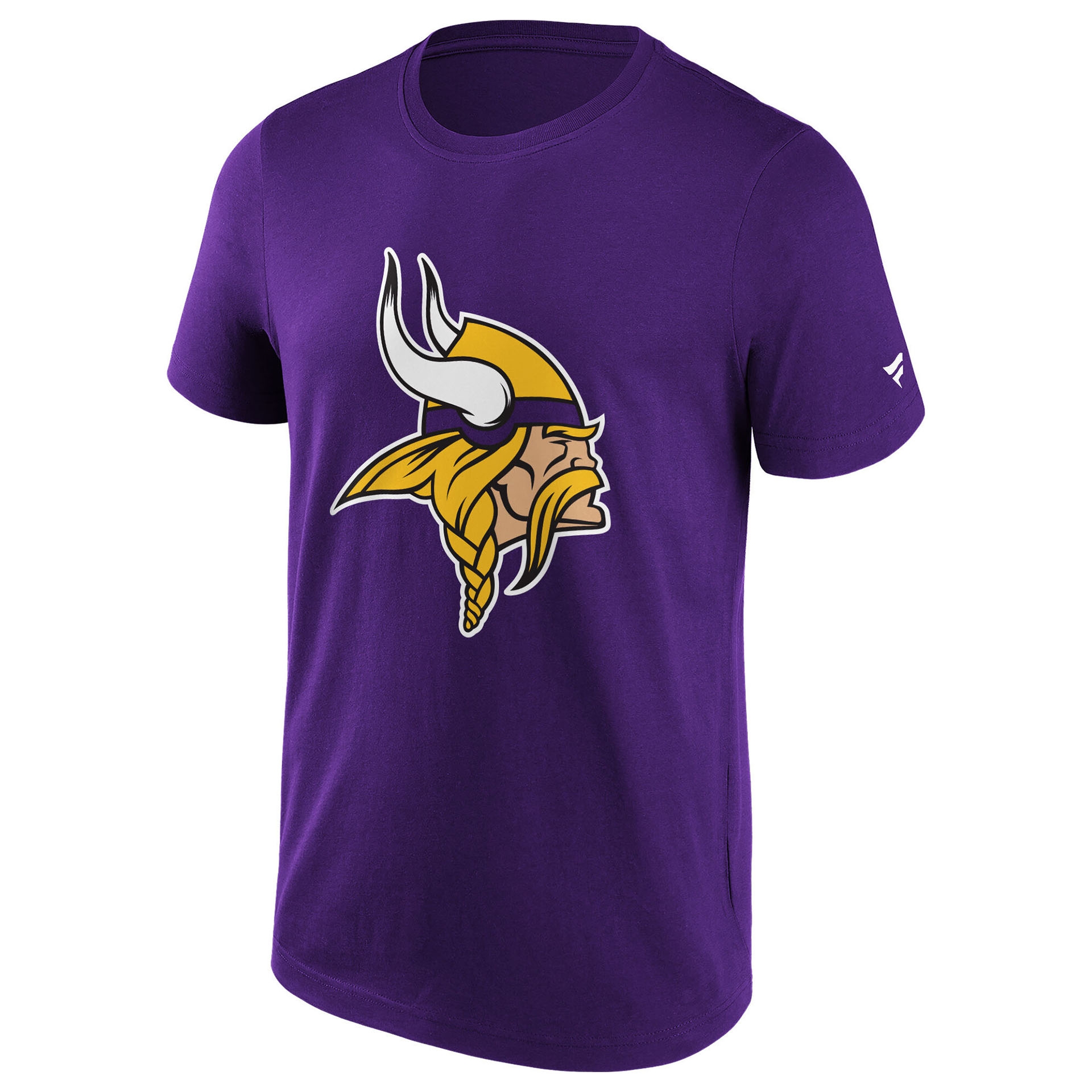 Minnesota Vikings Primary Logo NFL T-Shirt Lila