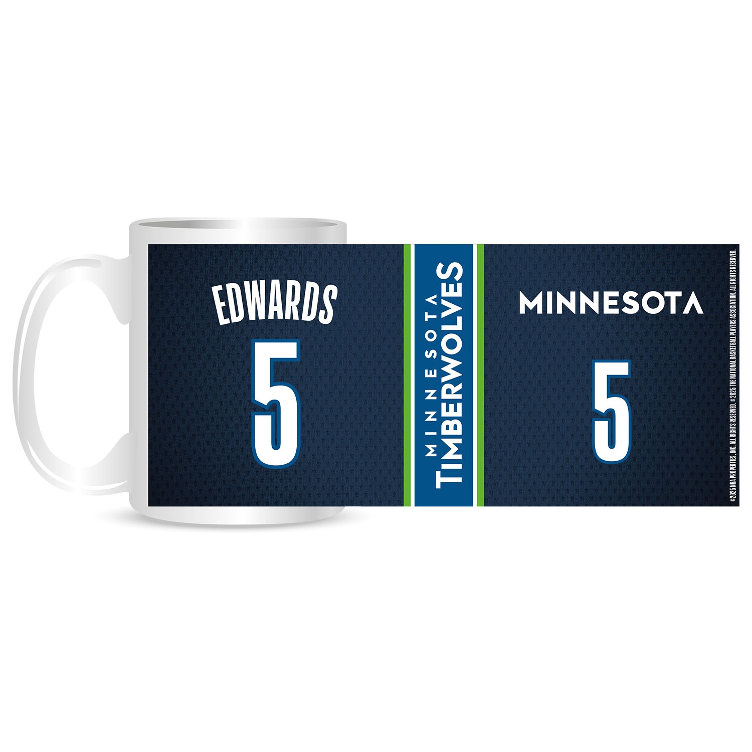 Anthony Edwards #5 Minnesota Timberwolves NBA Becher (330 ml)