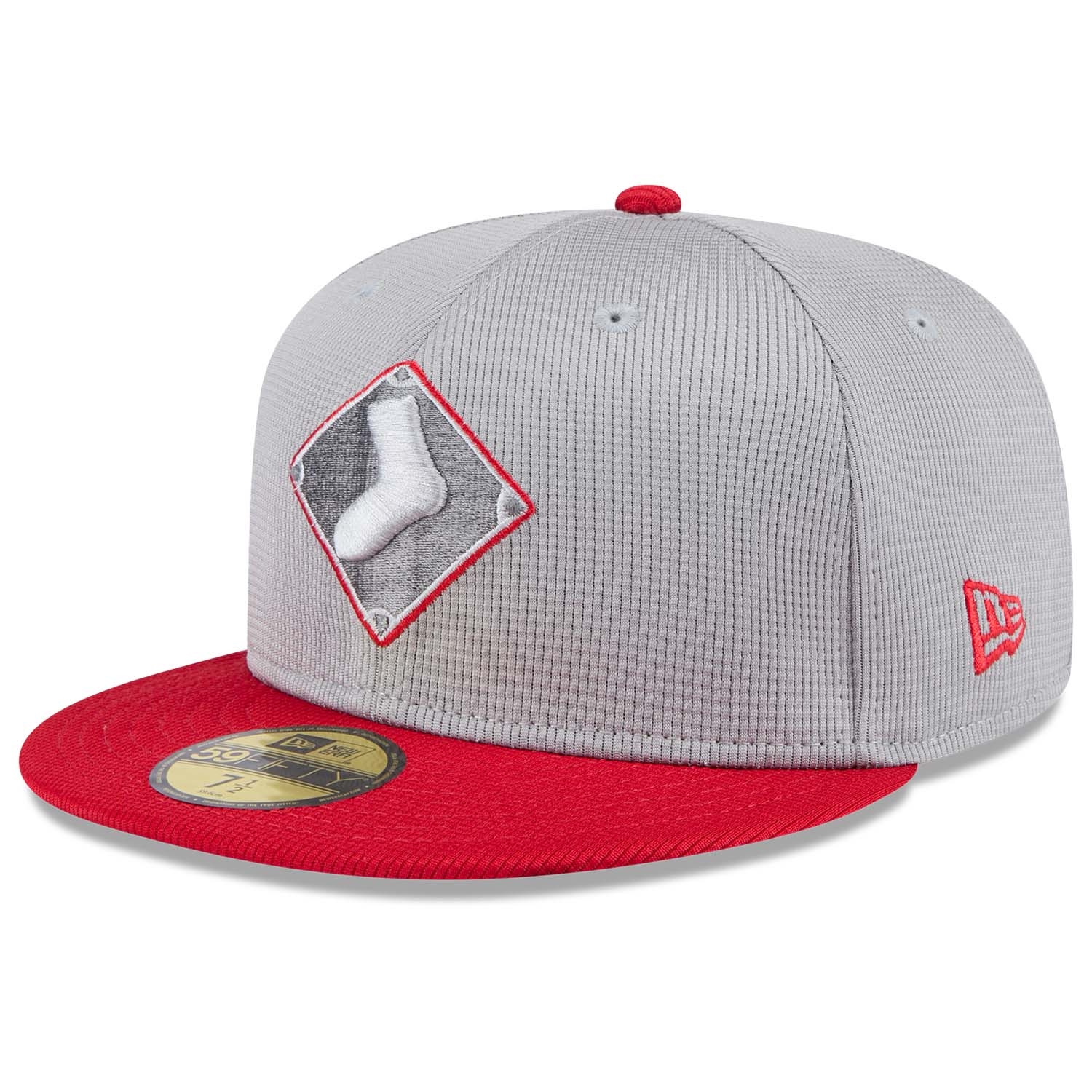 Chicago White Sox Colorway 2025 MLB Batting Practice 59FIFTY Fitted Cap Grau