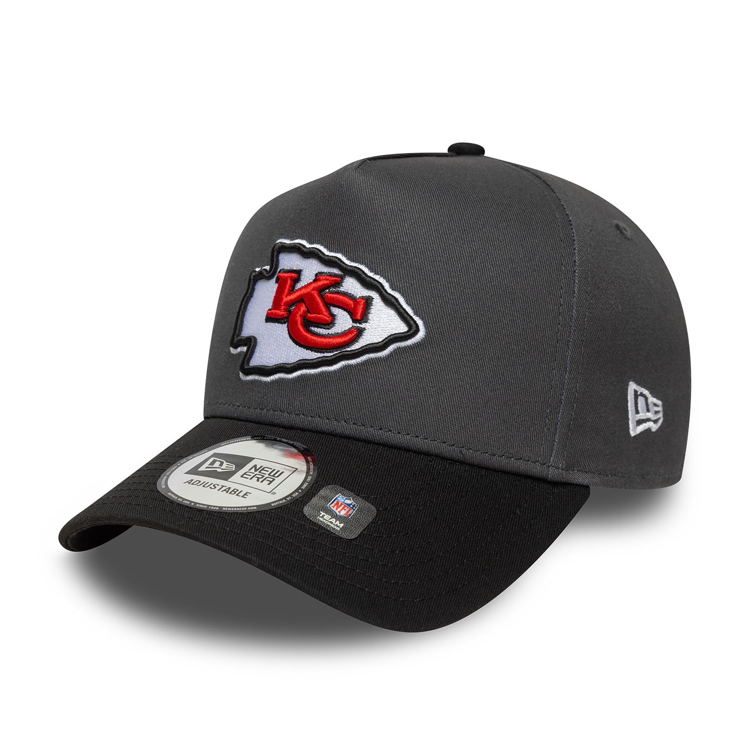 Kansas City Chiefs E-Frame Trucker NFL Cap Dunkelgrau