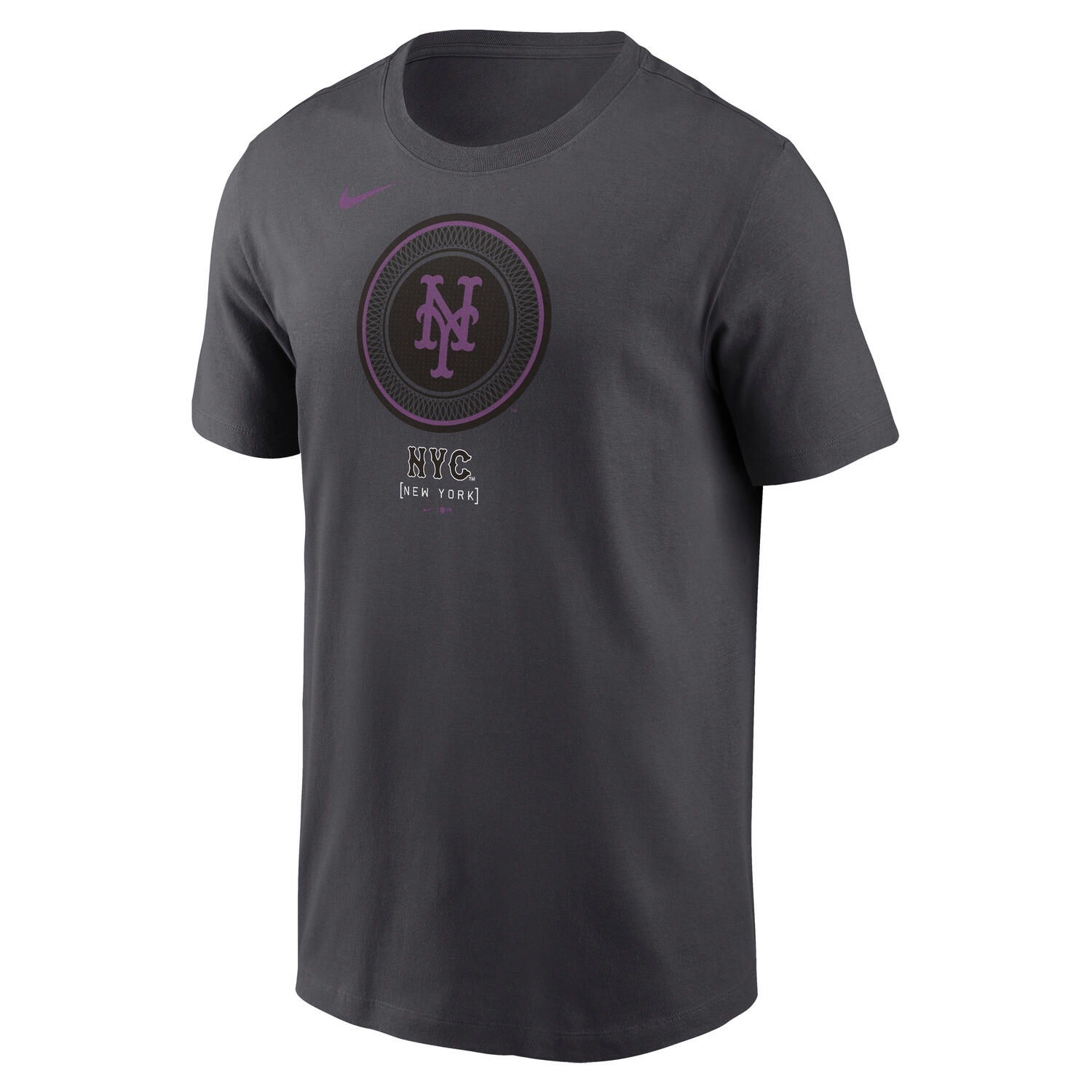 New York Mets City Connect Nike MLB T-Shirt Anthrazit