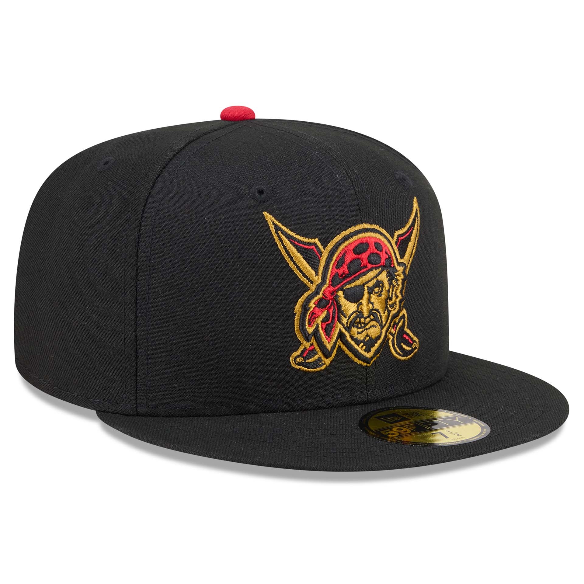 Pittsburgh Pirates MLB Authentic City Connect 59FIFTY Fitted Alternate Cap Schwarz