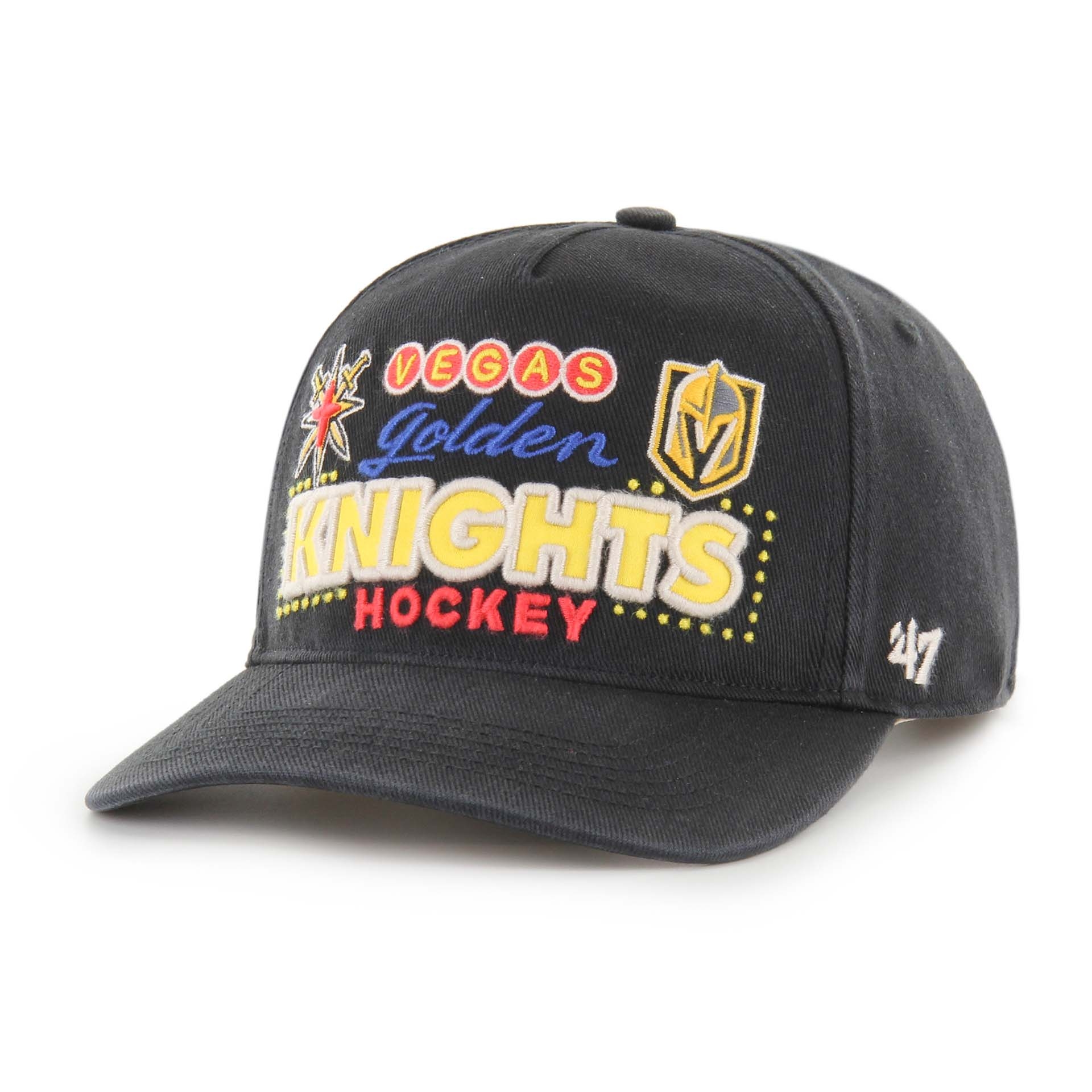 Vegas Golden Knights Hitch Charlton '47 Adjustable NHL Cap Schwarz