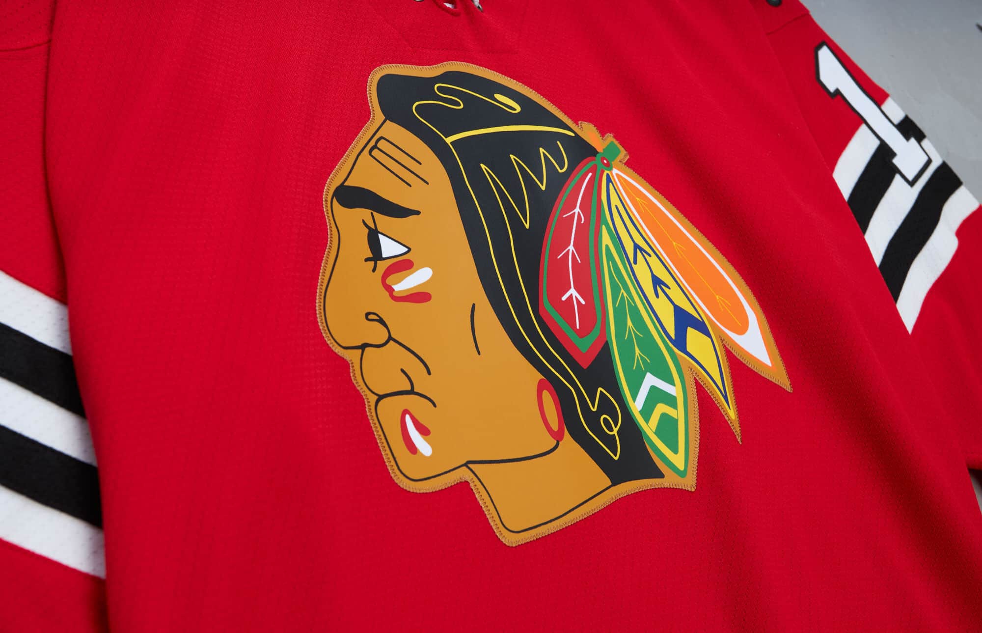 Bobby Hull #16 Chicago Blackhawks 1960-61 Mitchell & Ness NHL Trikot