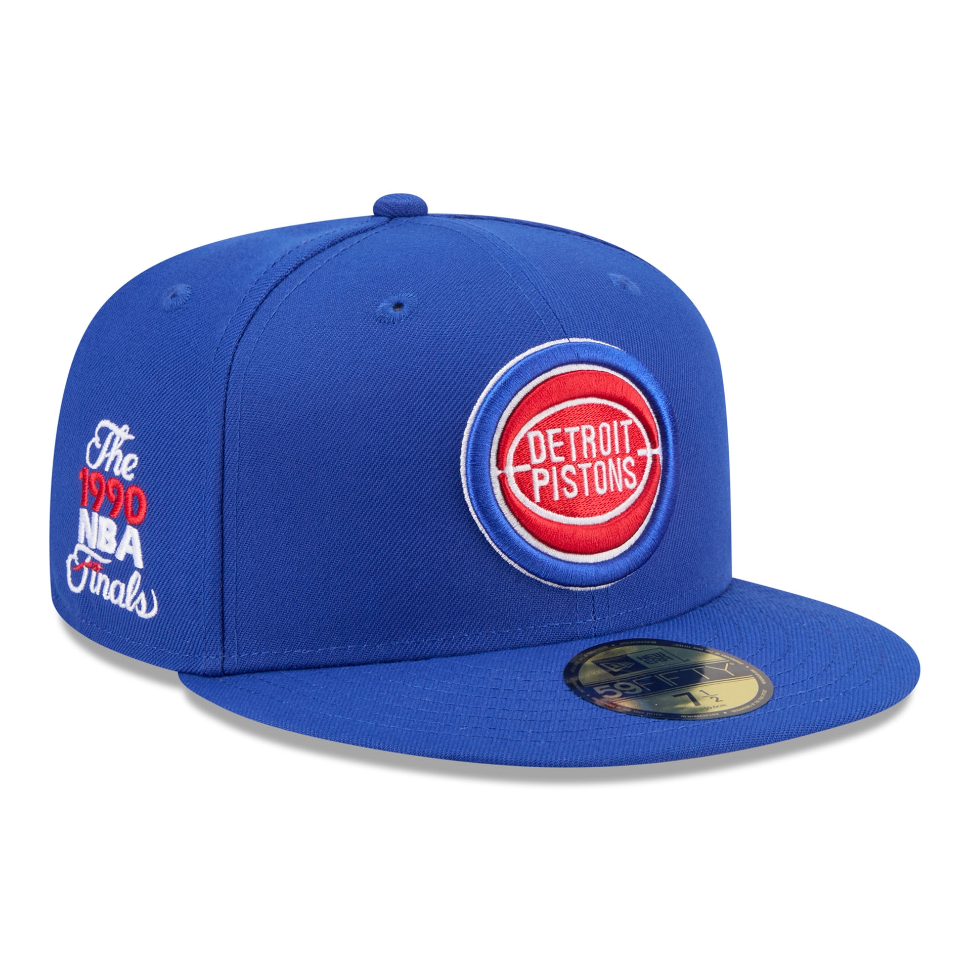 Detroit Pistons 1978-1995 Hardwood Classics 59FIFTY Fitted Cap Blau