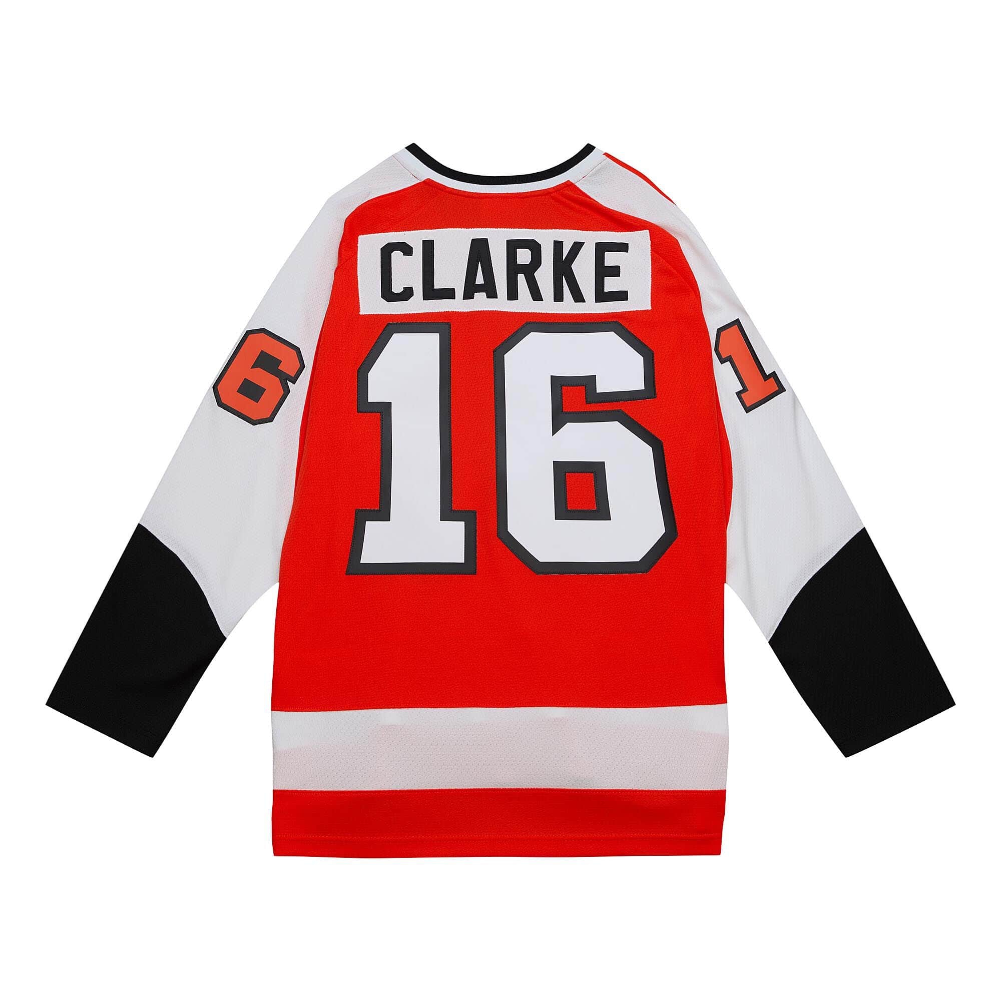 Bobby Clarke #16 Philadelphia Flyers 1974-75 Mitchell & Ness NHL Jersey