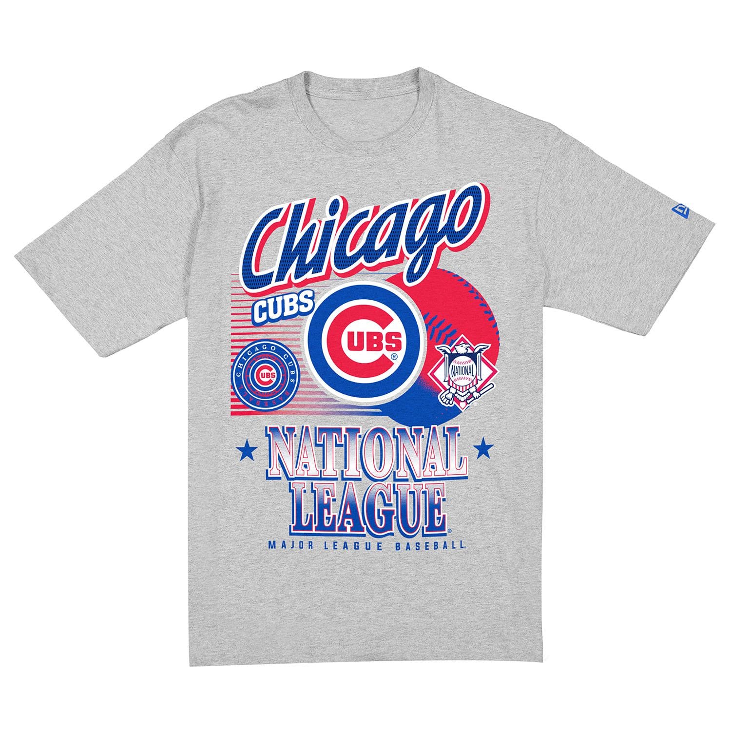 Chicago Cubs Sport Classics Oversized MLB T-Shirt Grau