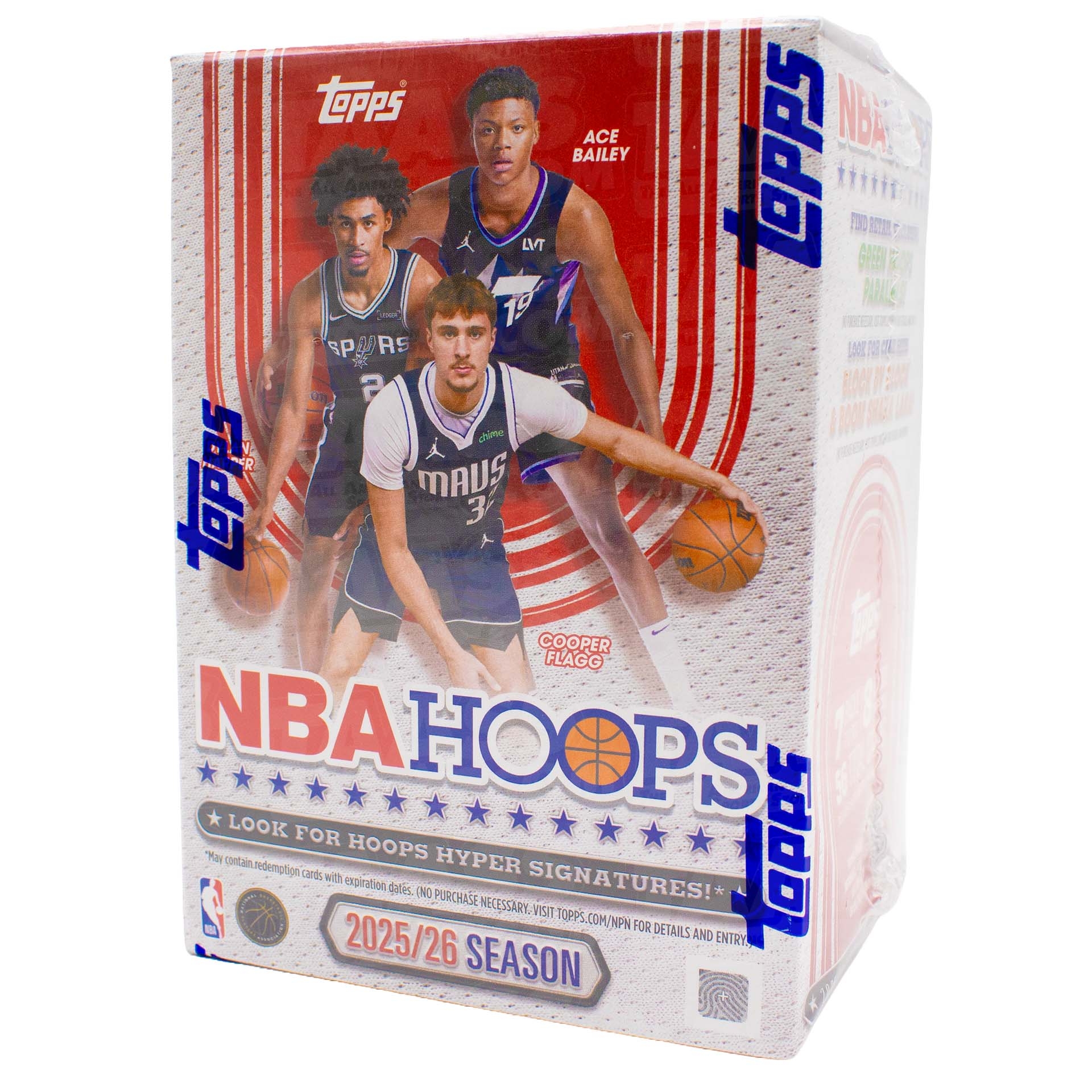 2025/26 Topps NBA Hoops Basketball Blaster Box
