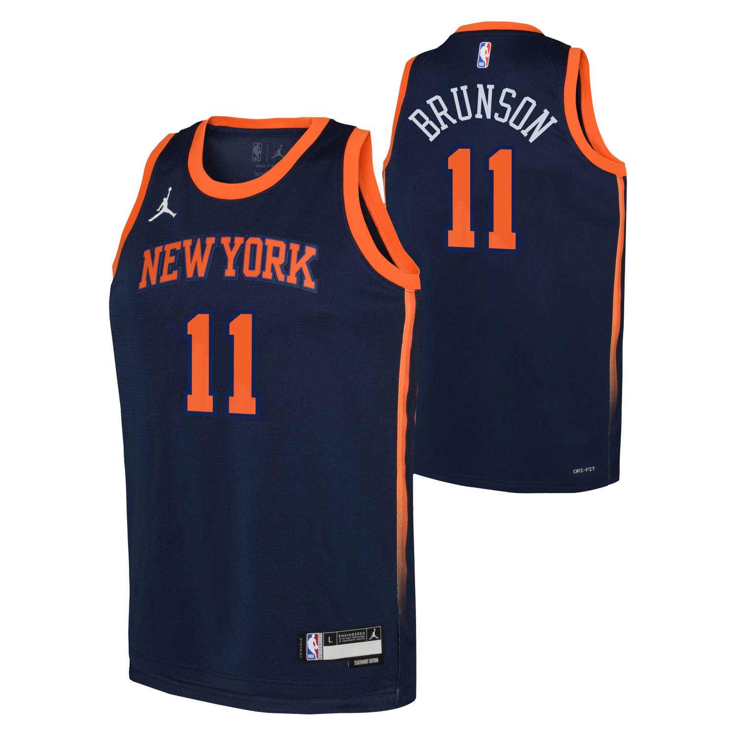 Jordan Jalen Brunson #11 New York Knicks Statement Swingman NBA
